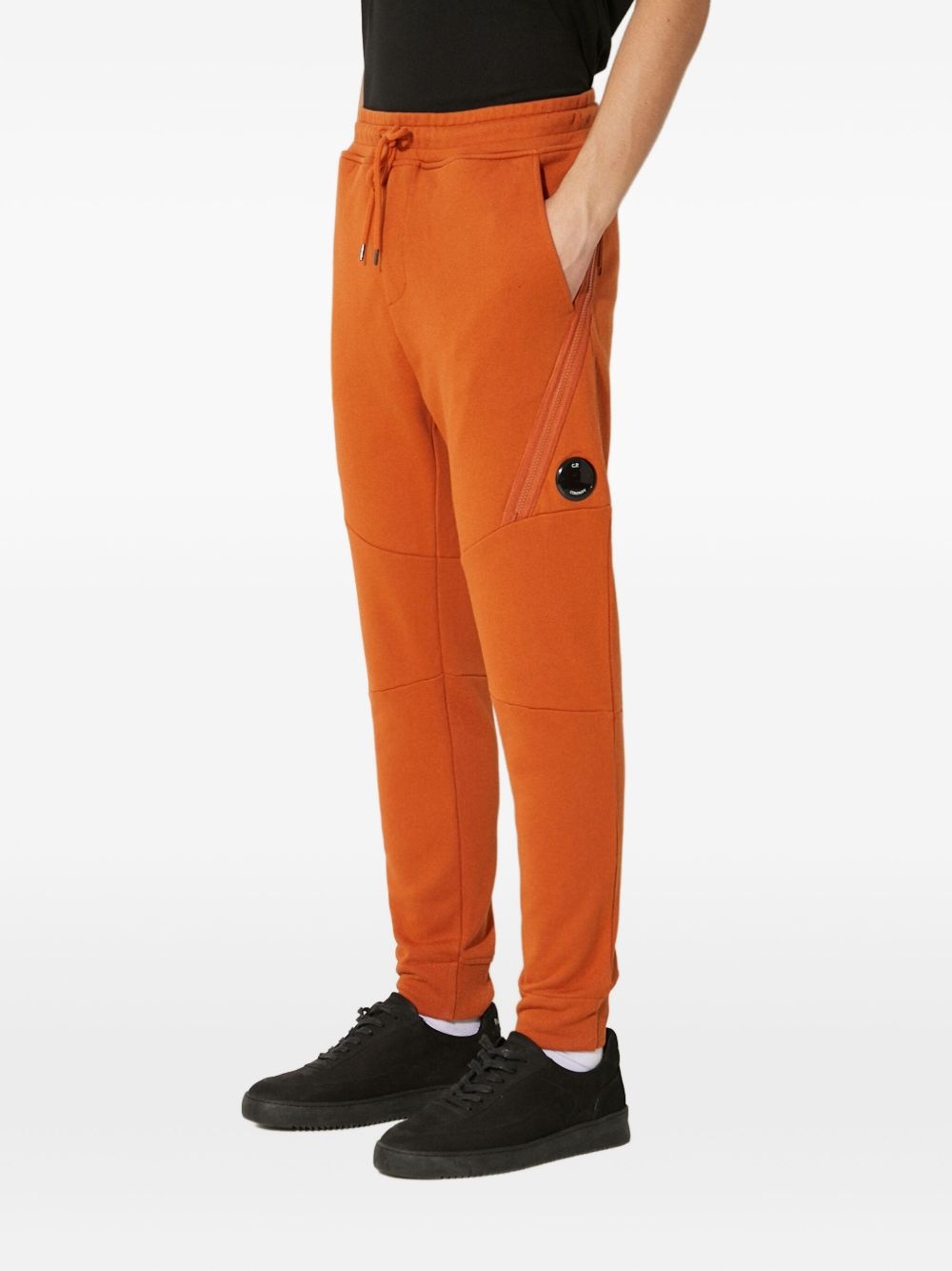 zip-detail track pants - 2