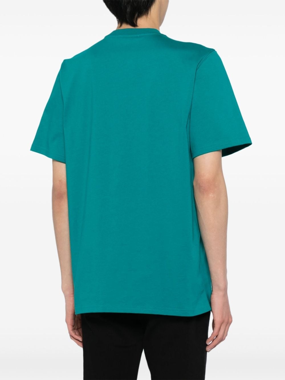 logo-print cotton T-shirt - 4