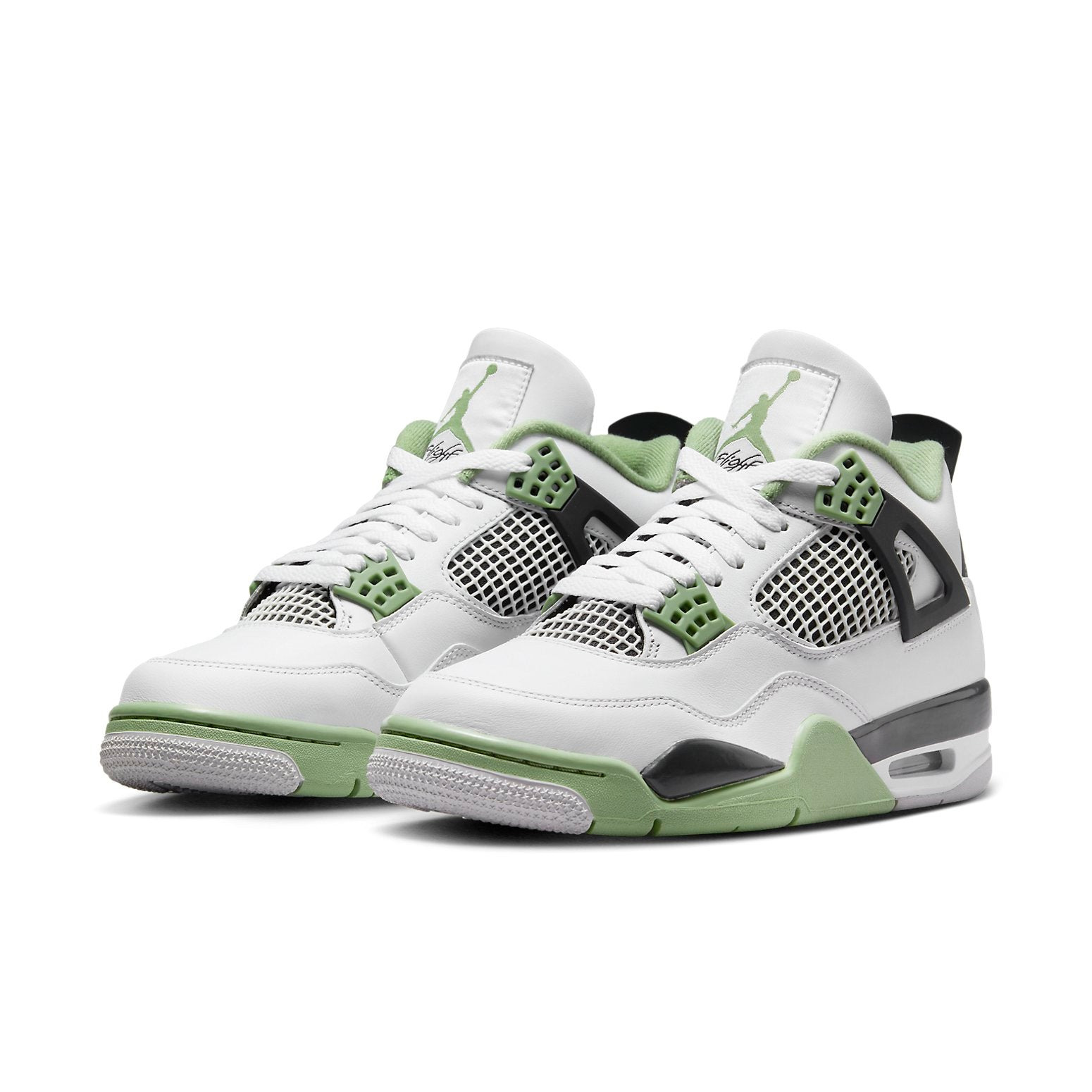 (WMNS) Air Jordan 4 Retro 'Seafoam' AQ9129-103 - 4
