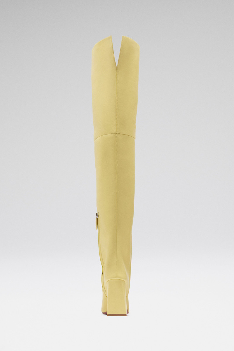 MARINE THIGH HIGH BOOT BUTTER NAPPA 4