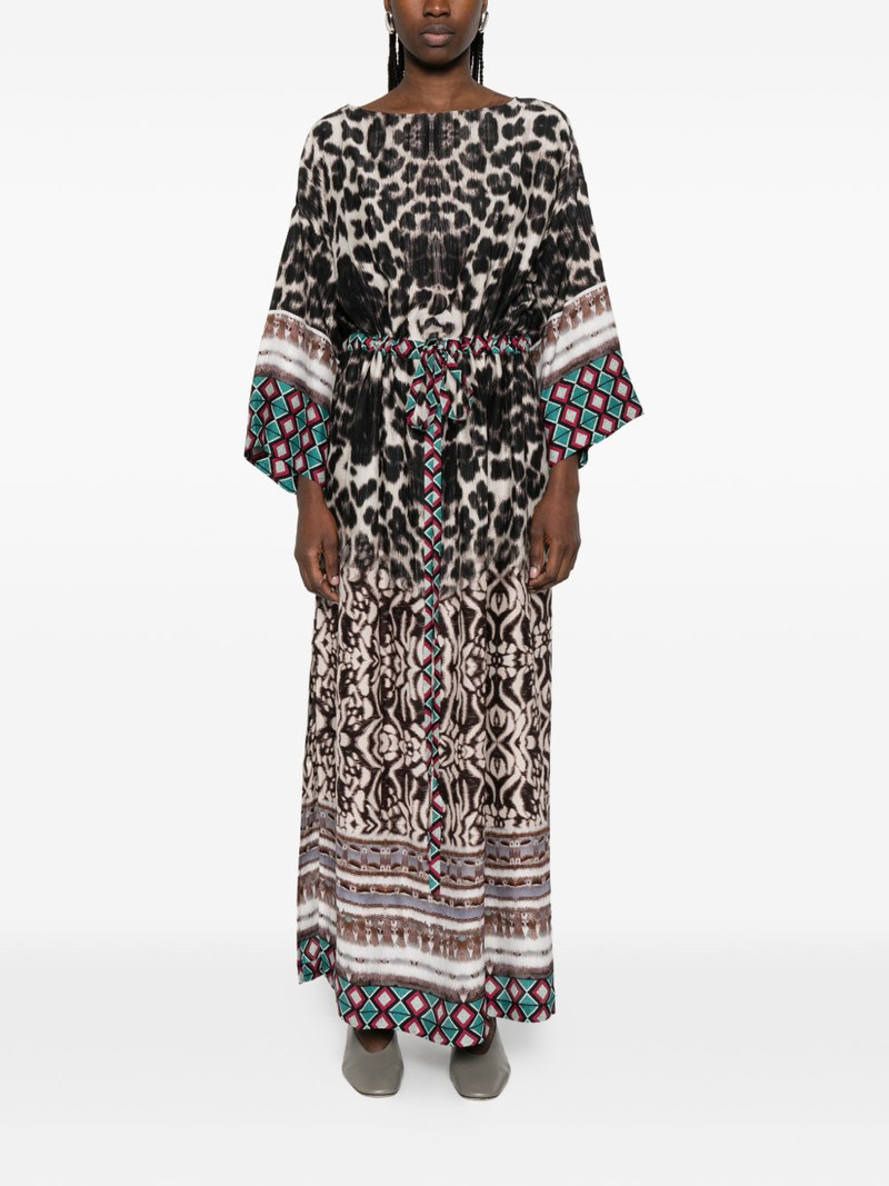 Pierre-Louis Mascia Tetris printed tie dress outlook