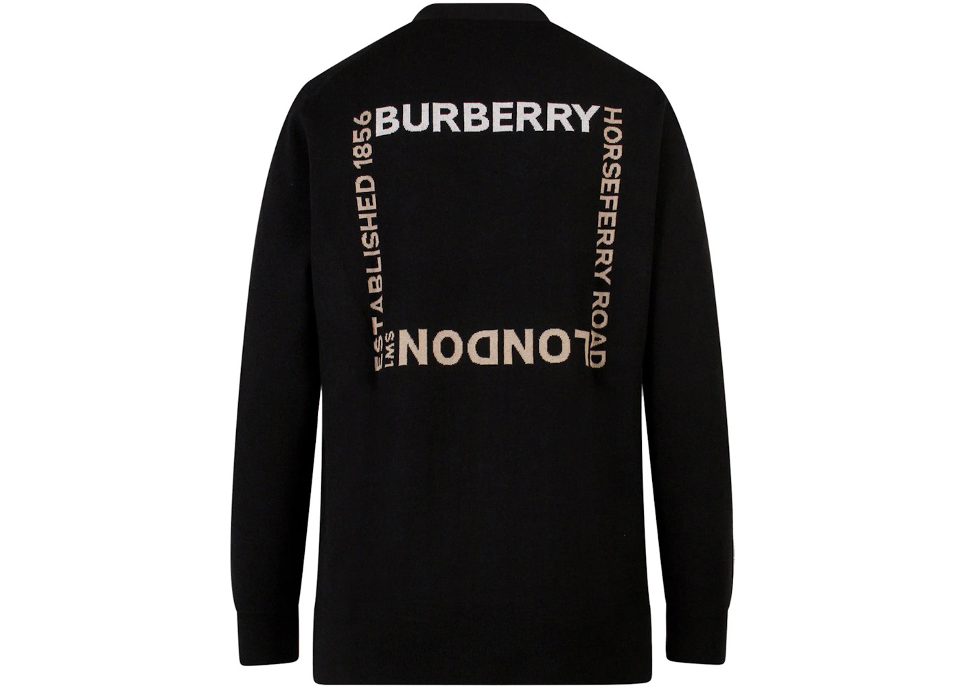 Burberry Women's Wool Blend Cardigan Black - 2