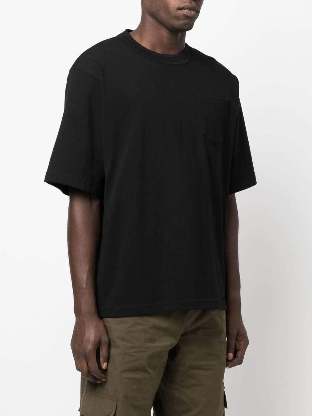 crew neck short-sleeved T-shirt - 3