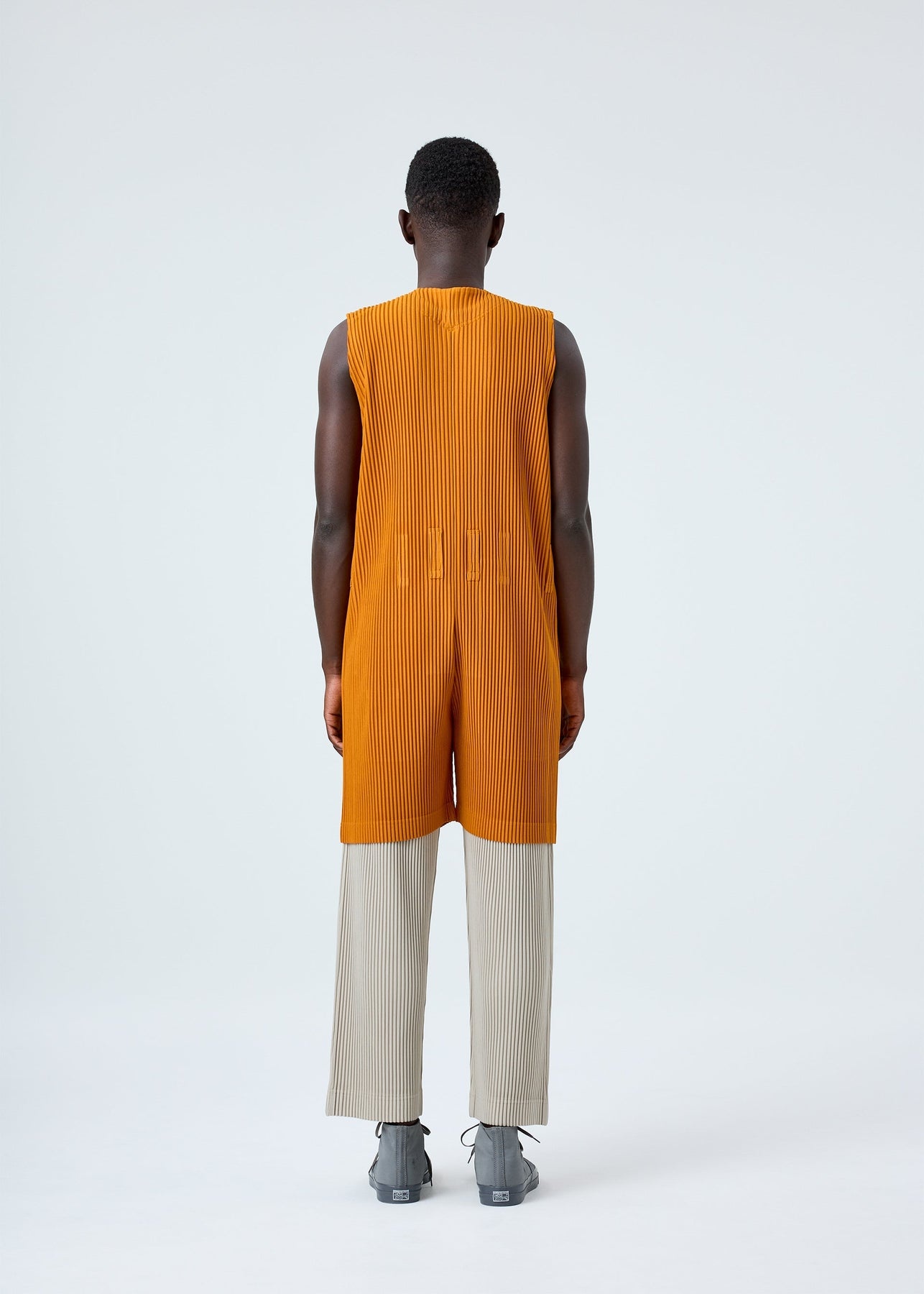 COLORFUL PLEATS BOTTOMS JUMPSUIT - 4