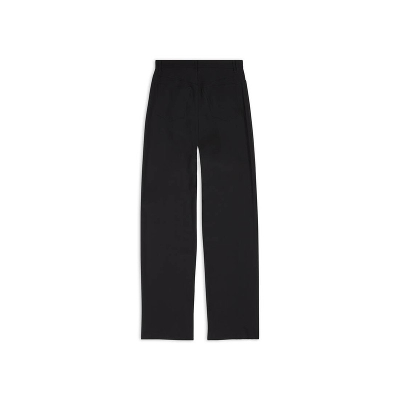 5 Pocket Baggy Pants in Black 6