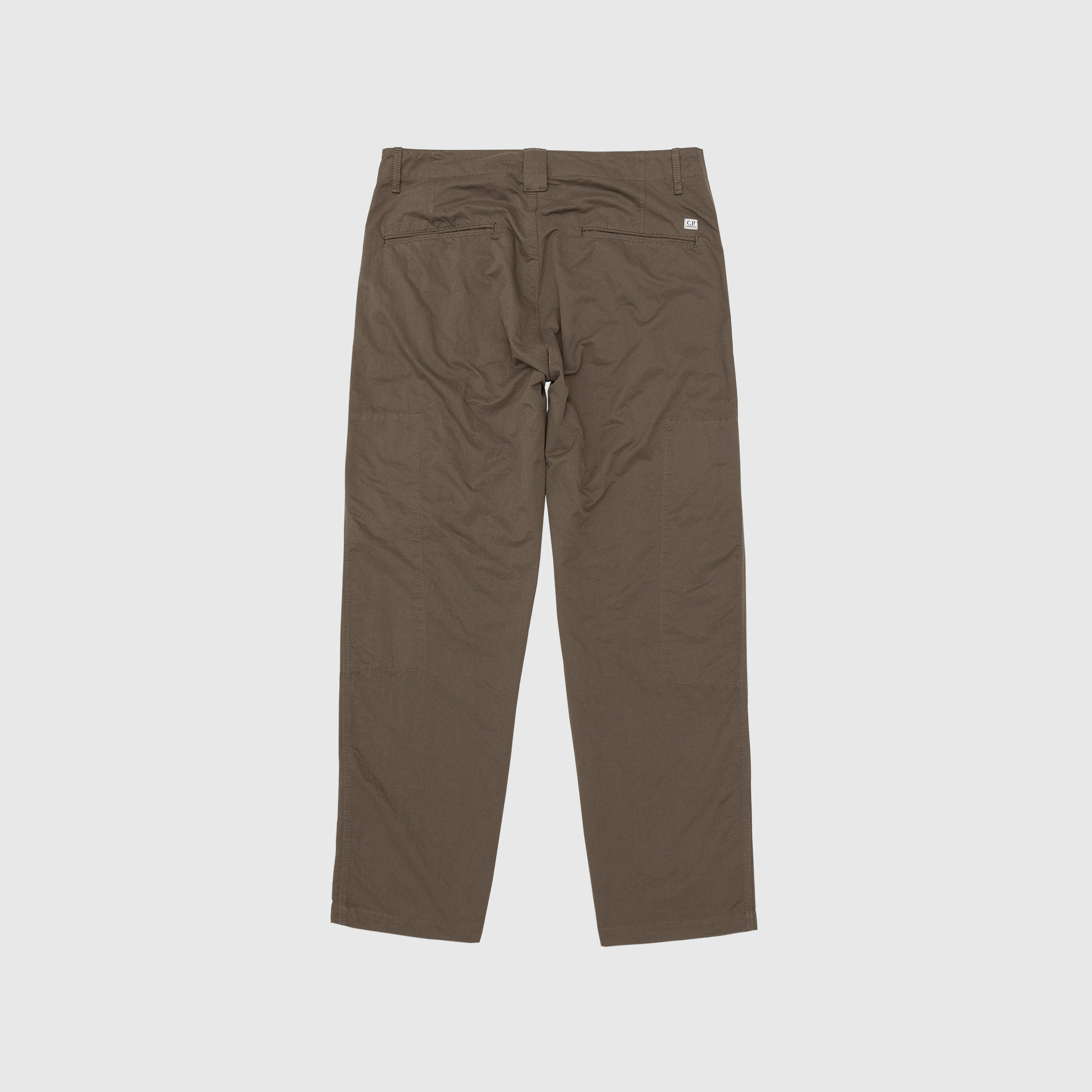 DIAGONAL FLATT NYLON LOOSE PANTS - 7