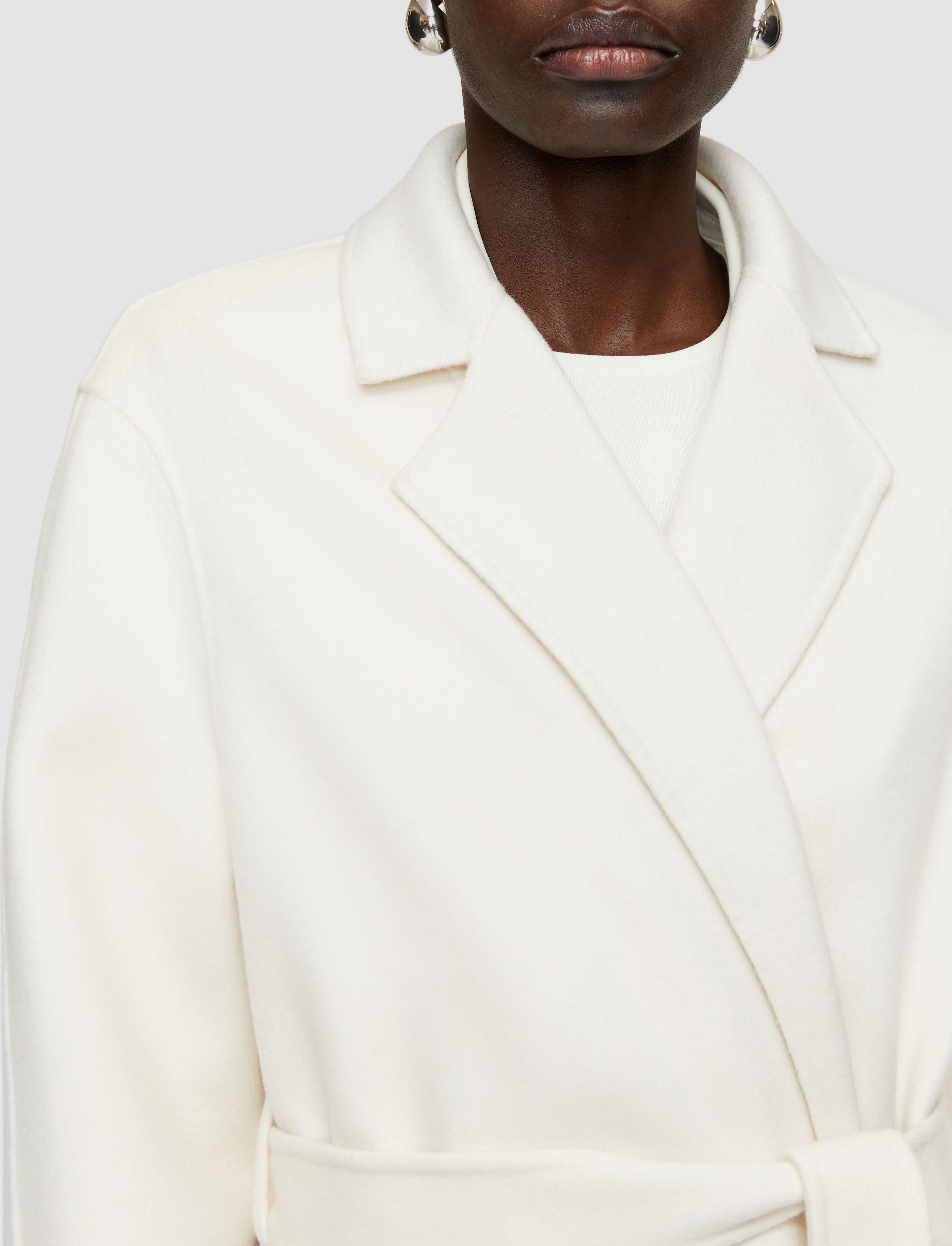 Double Face Cashmere Cenda Long Coat - 5