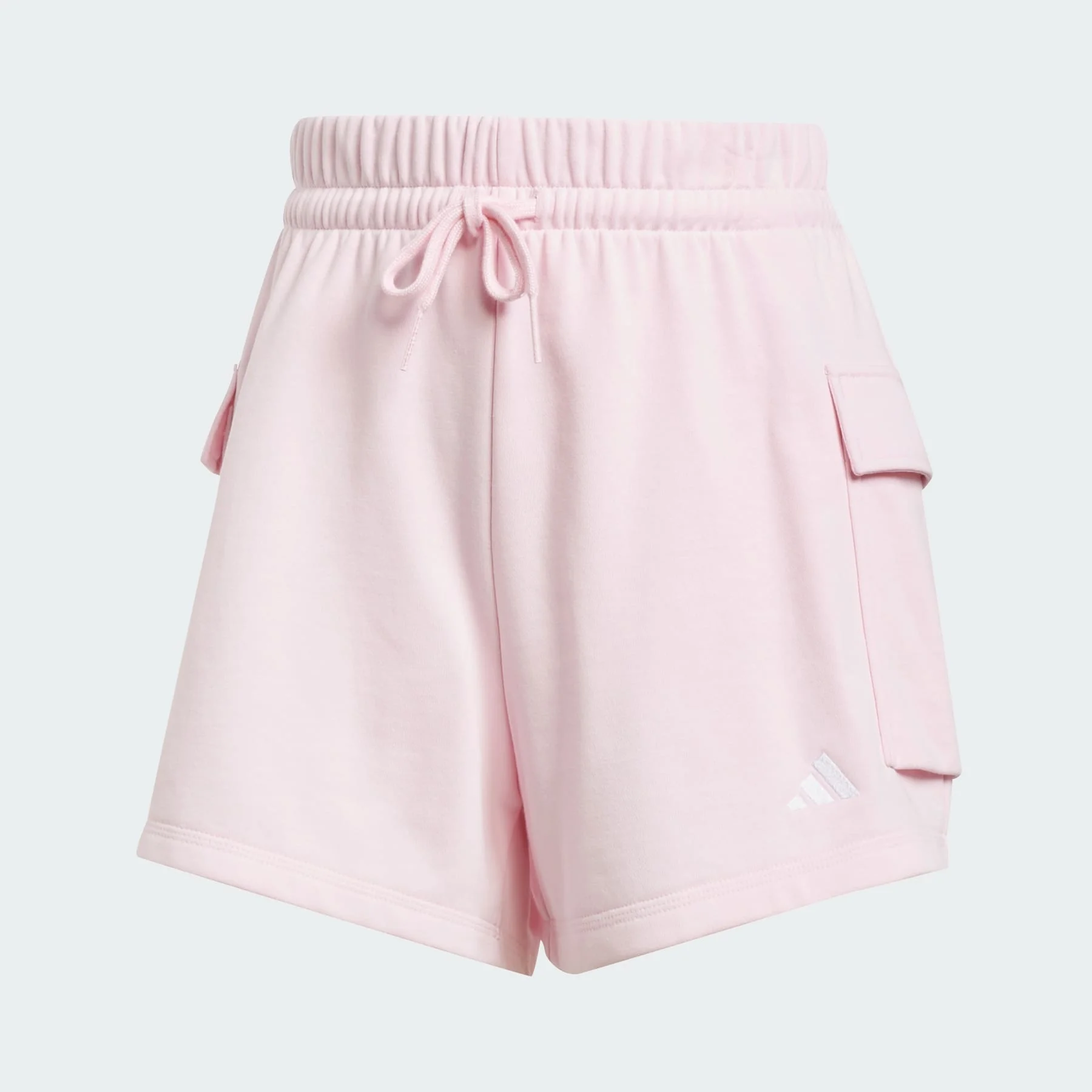 필수 작은 로고 프랑스 Terry Cargo Shorts - 1