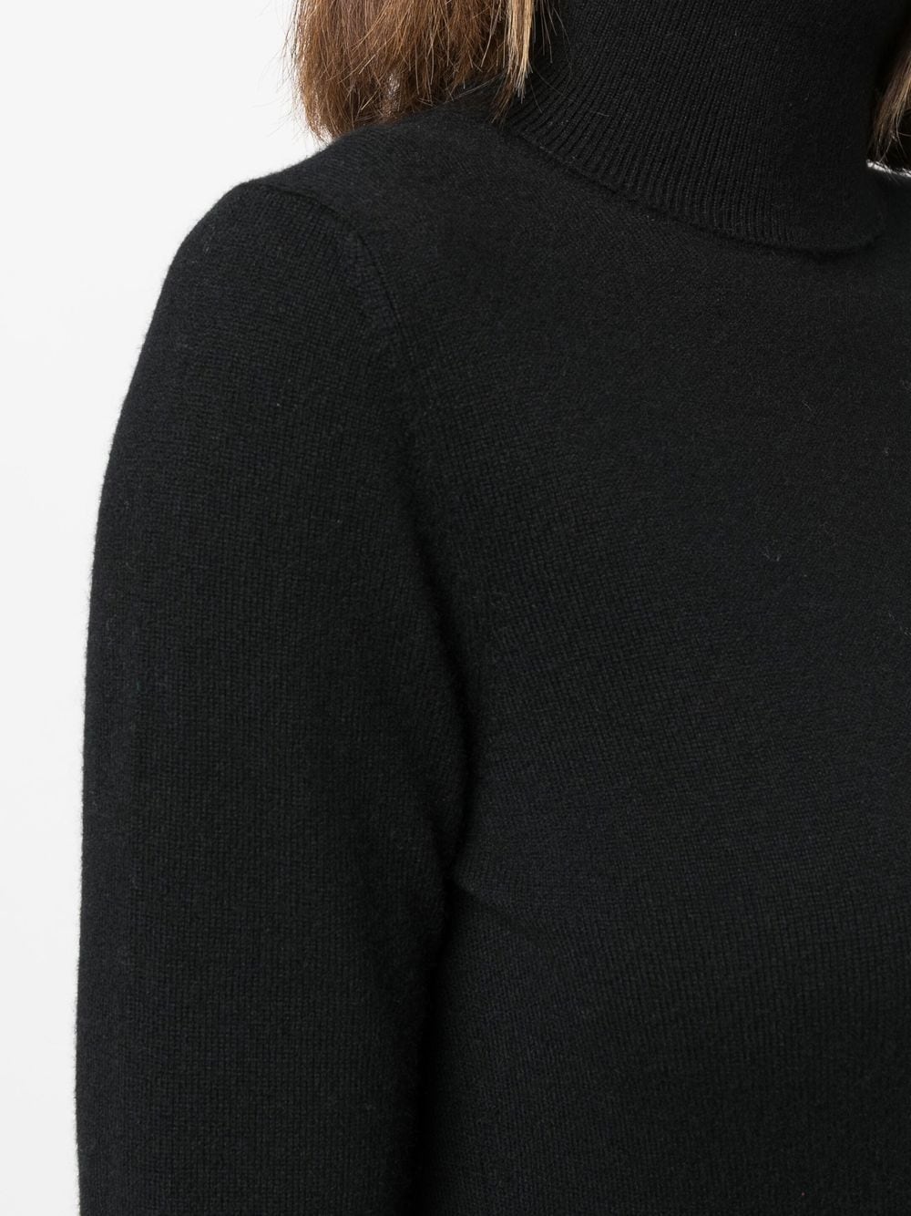 roll-neck cashmere jumper - 5
