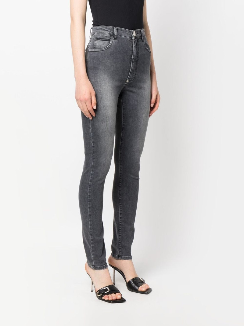 high-waisted denim jeggings 3