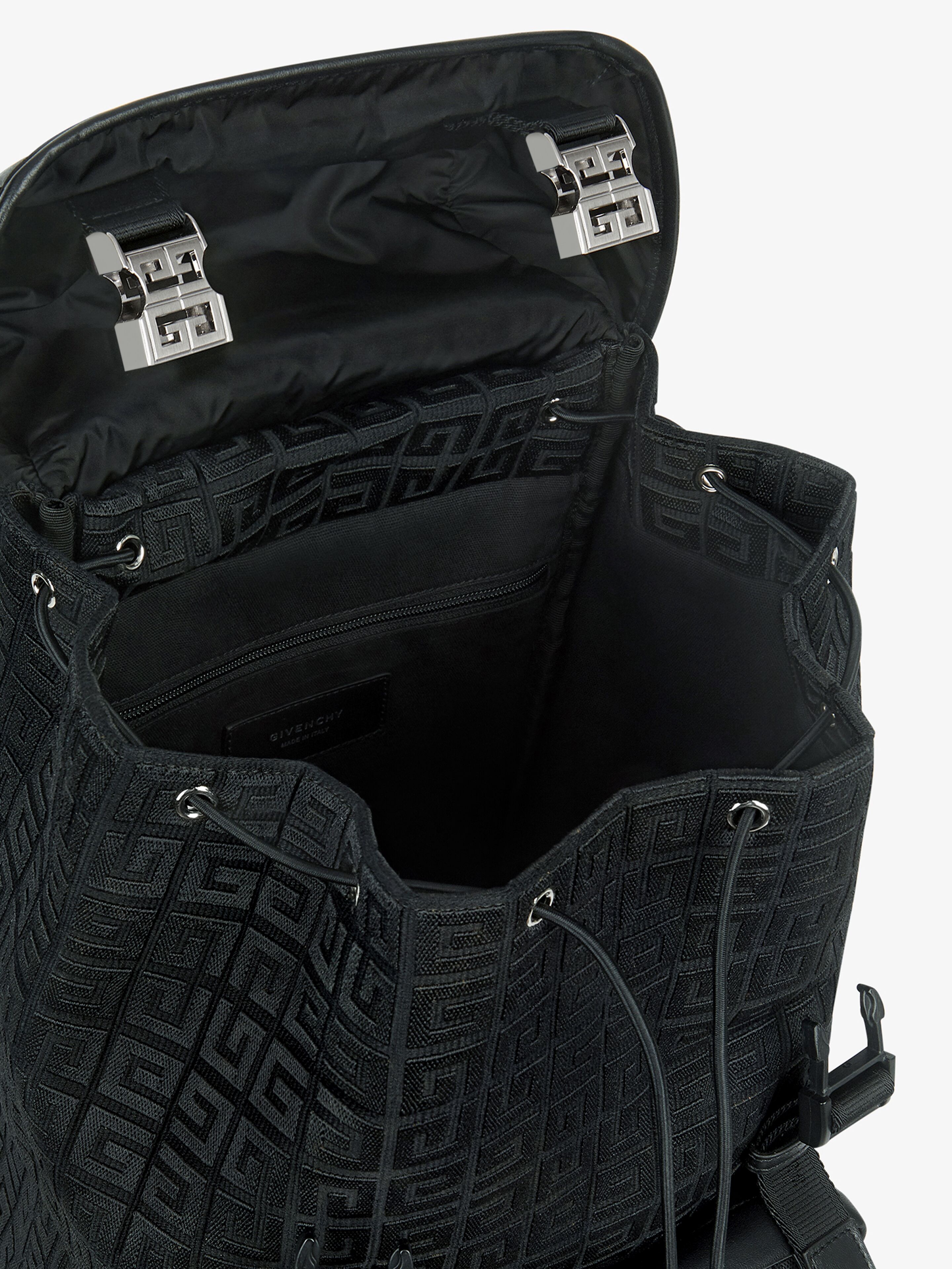 4G LIGHT BACKPACK IN 4G EMBROIDERED CANVAS - 5