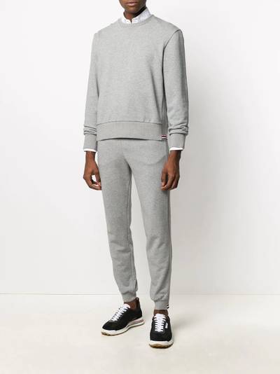 Thom Browne loopback cotton tipped sweatshirt outlook