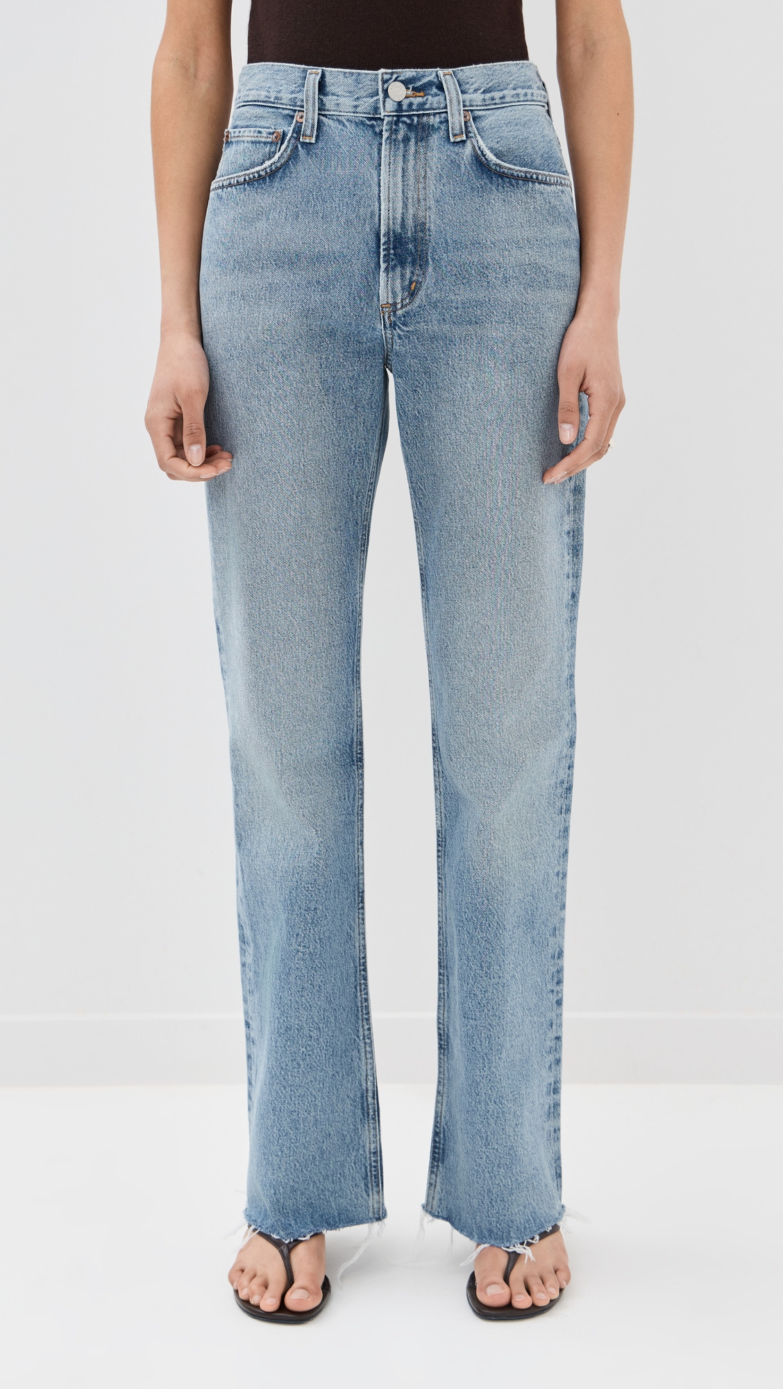 Mid Rise Baby Flare Leena Jeans - 6