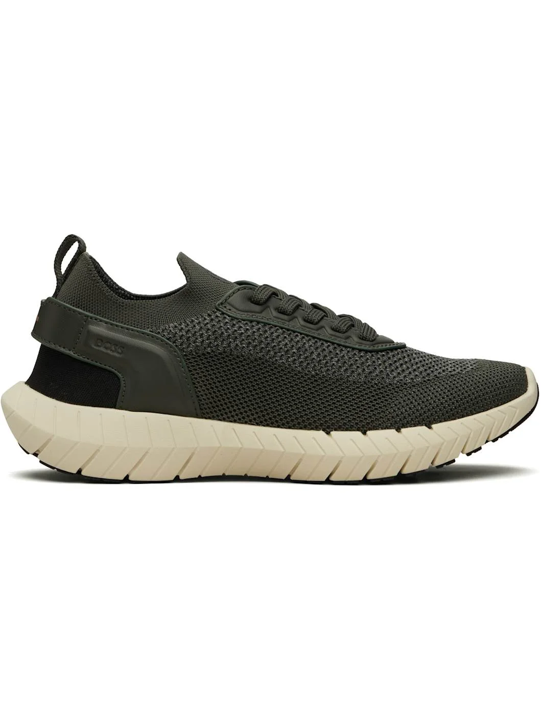 Khaki 'BOSS-MOTION' Sneakers - 1