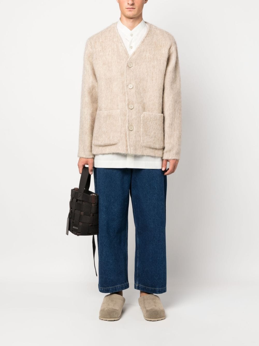 cropped wide-leg jeans - 2
