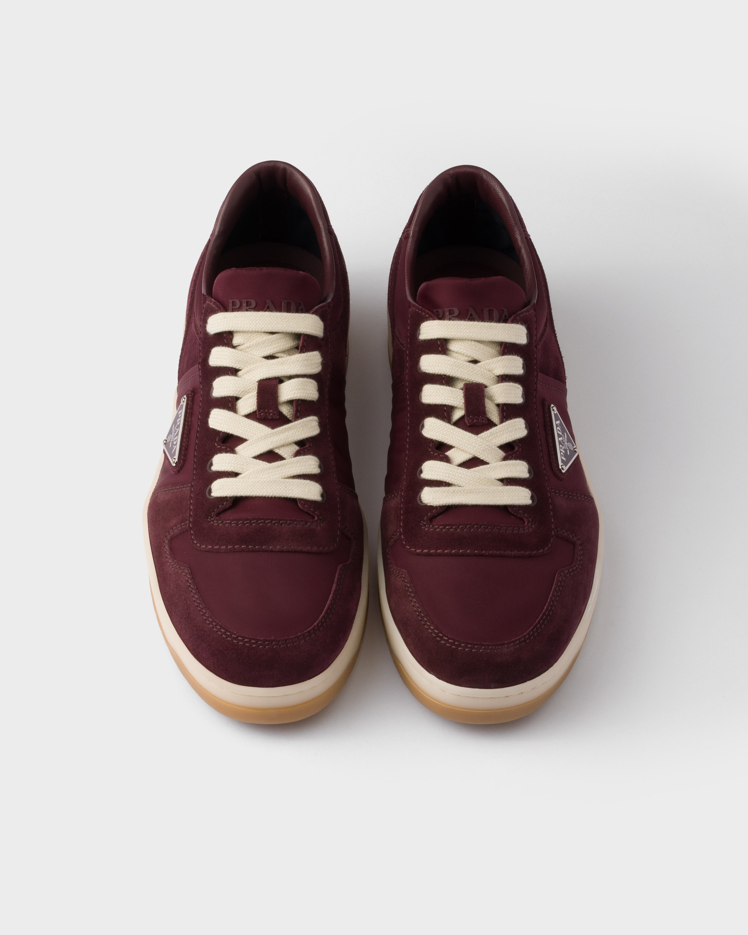 Downtown Re-Nylon and suede sneakers - 4