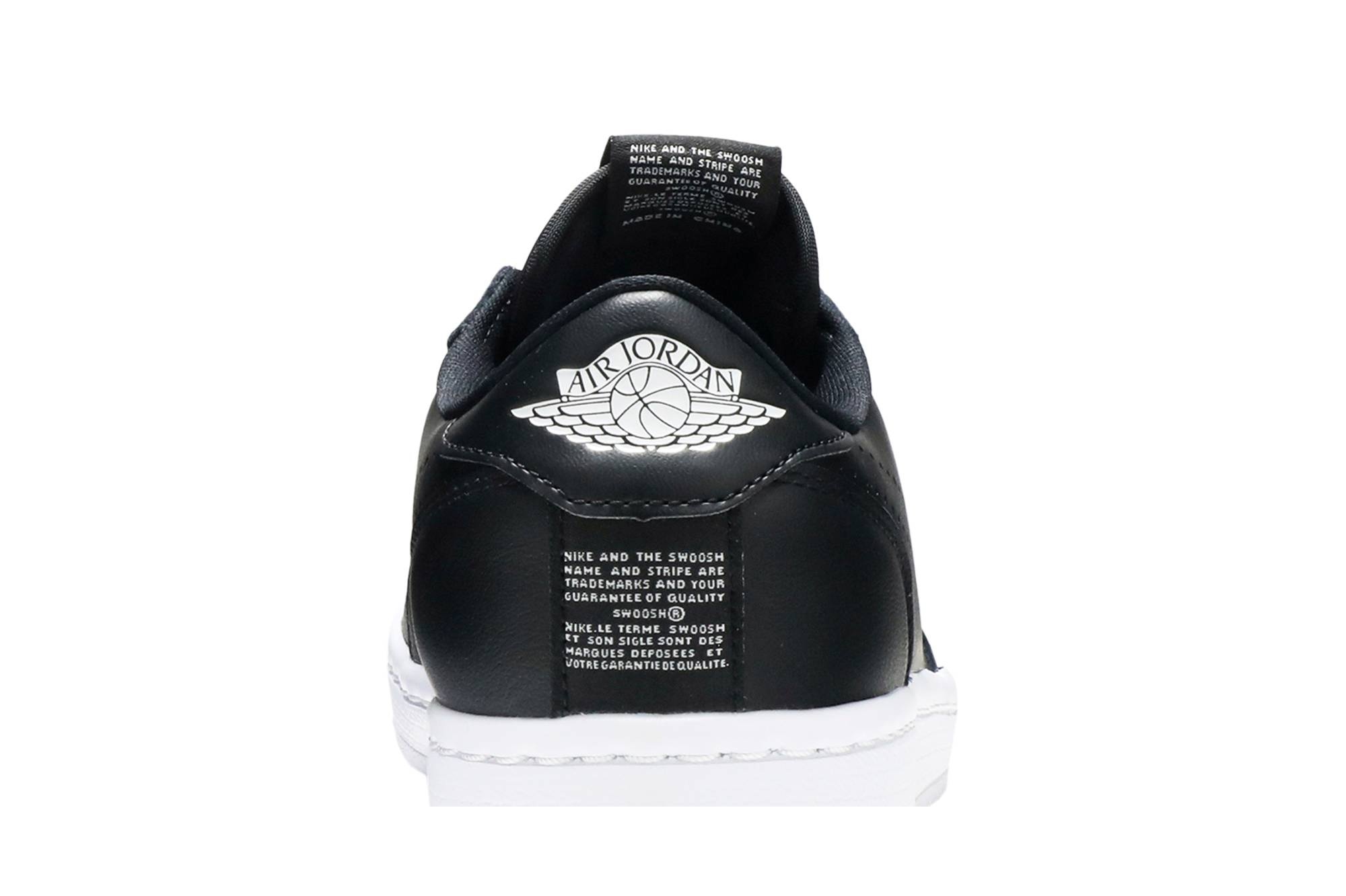 Wmns Air Jordan 1 Low Slip 'Black' - 7