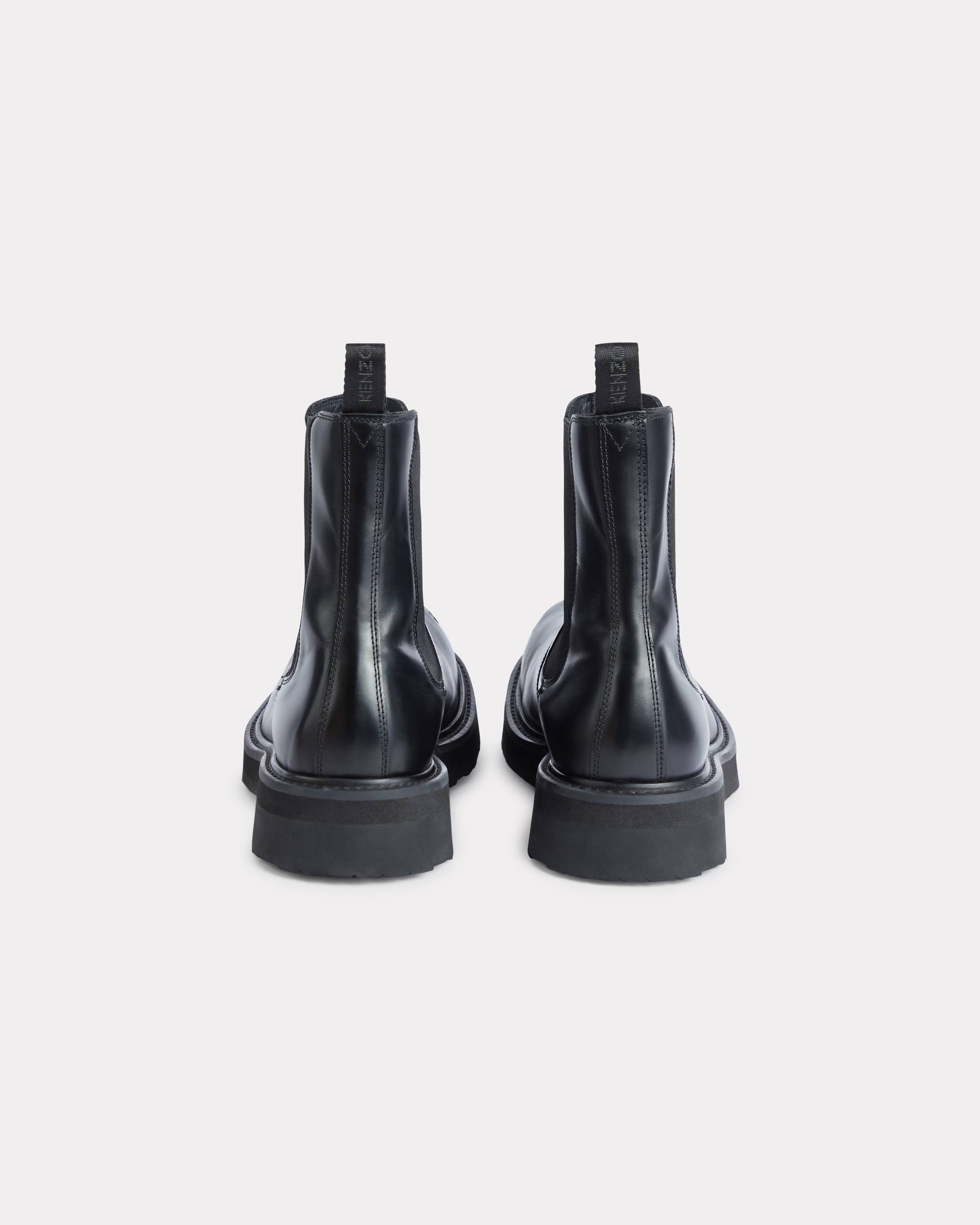 'KENZOSMILE' chelsea boots in leather - 3