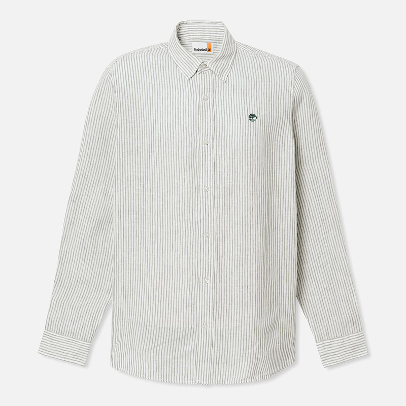 Men's Mill Brook Regular Fit Linen Shirt 1