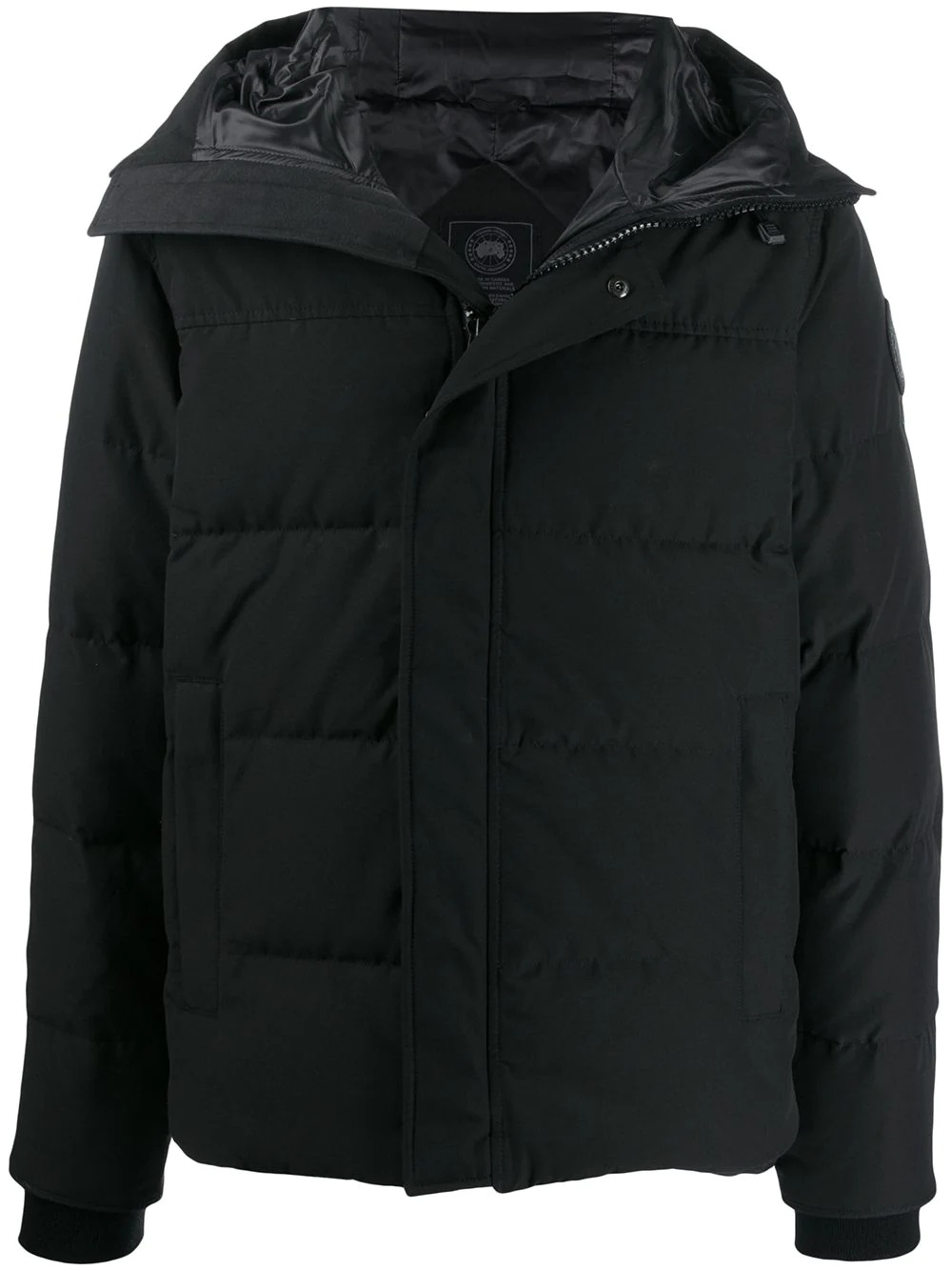 hooded puffer coat - 1