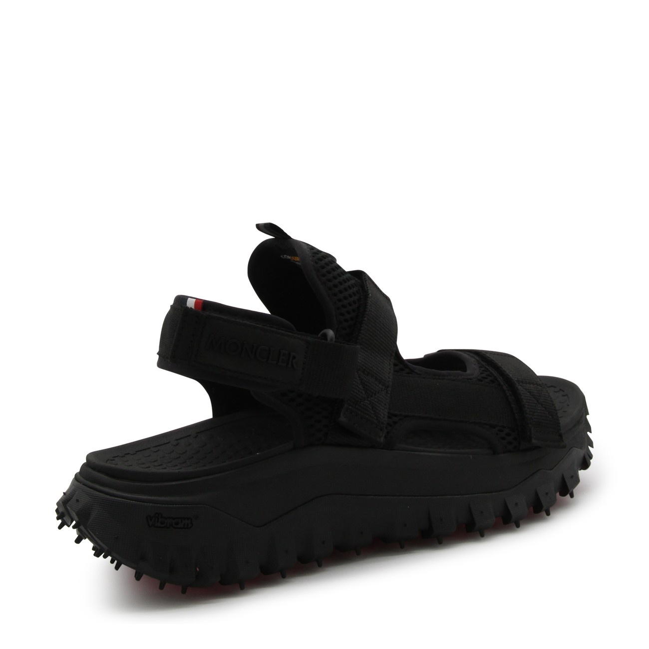 black trailgrip vela sandals - 3