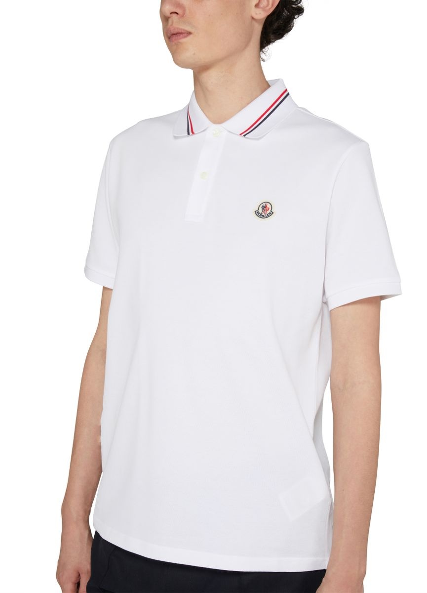 Short-sleeved polo shirt with logo - 4