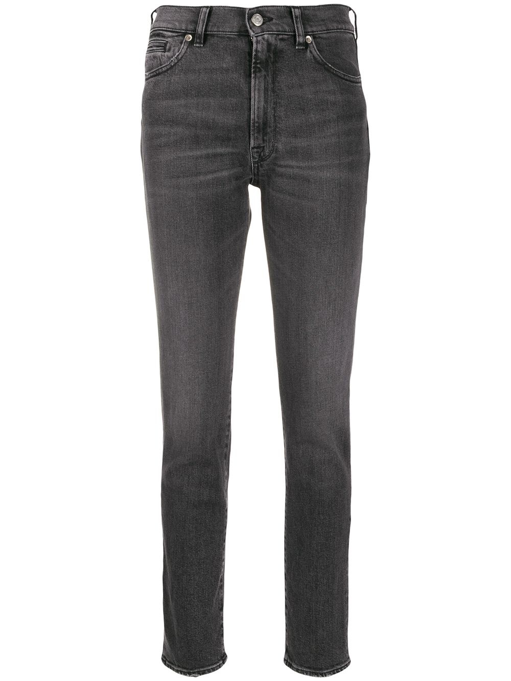 cropped skinny jeans - 1