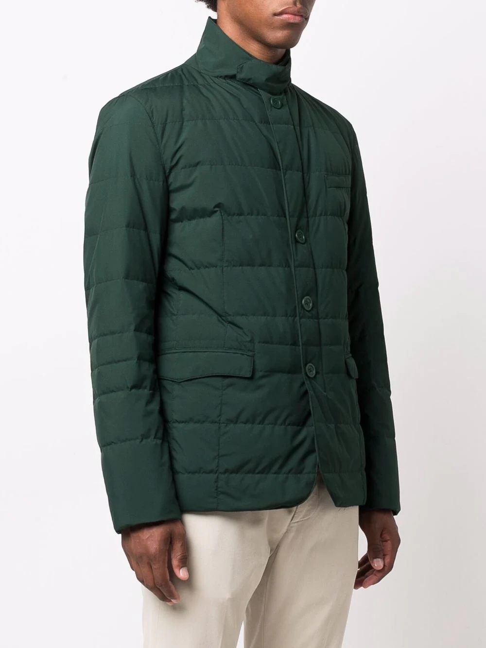 high-neck padded jacket - 3