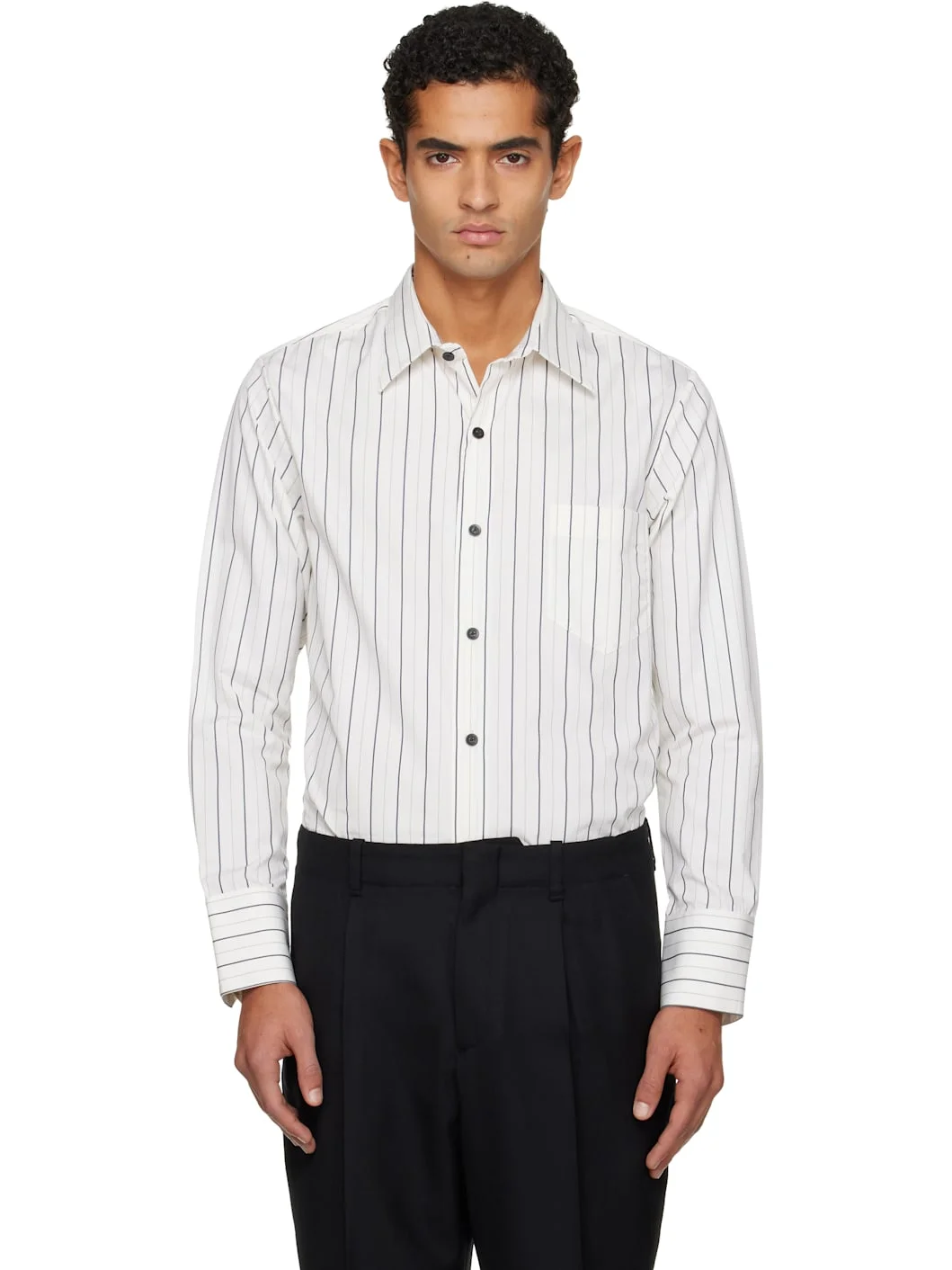 White Classic Shirt - 1