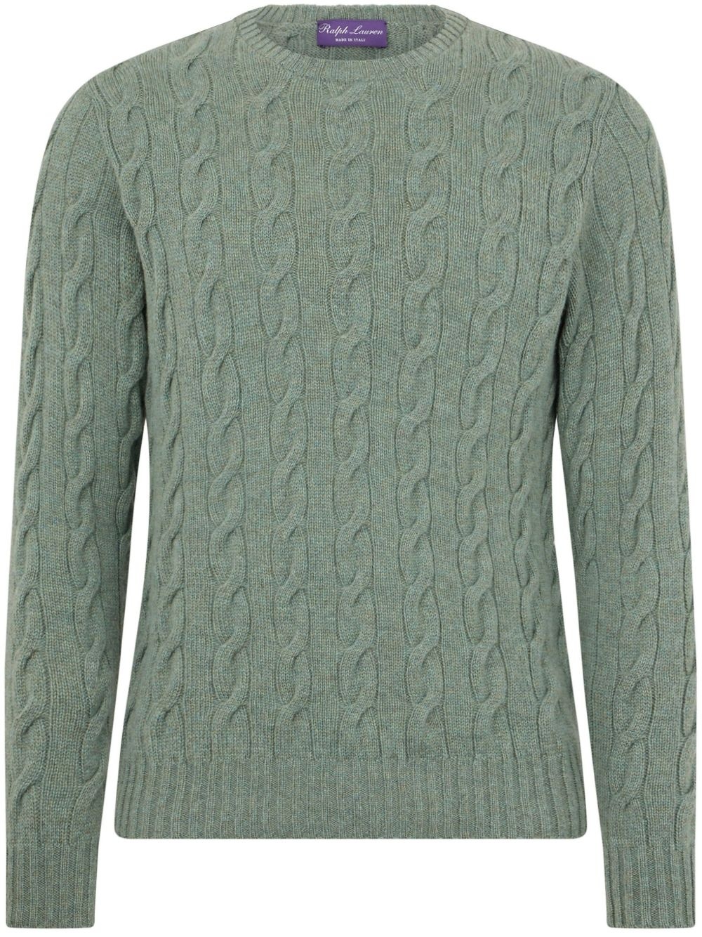 cable-knit jumper - 1