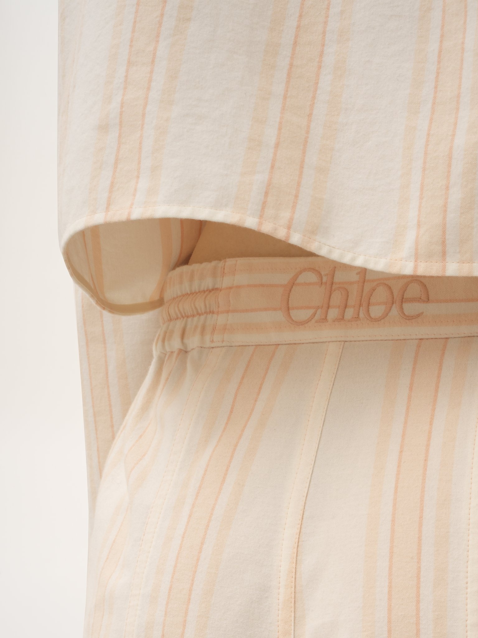 TURN-UP DRAWSTRING SHORTS IN COTTON - 7