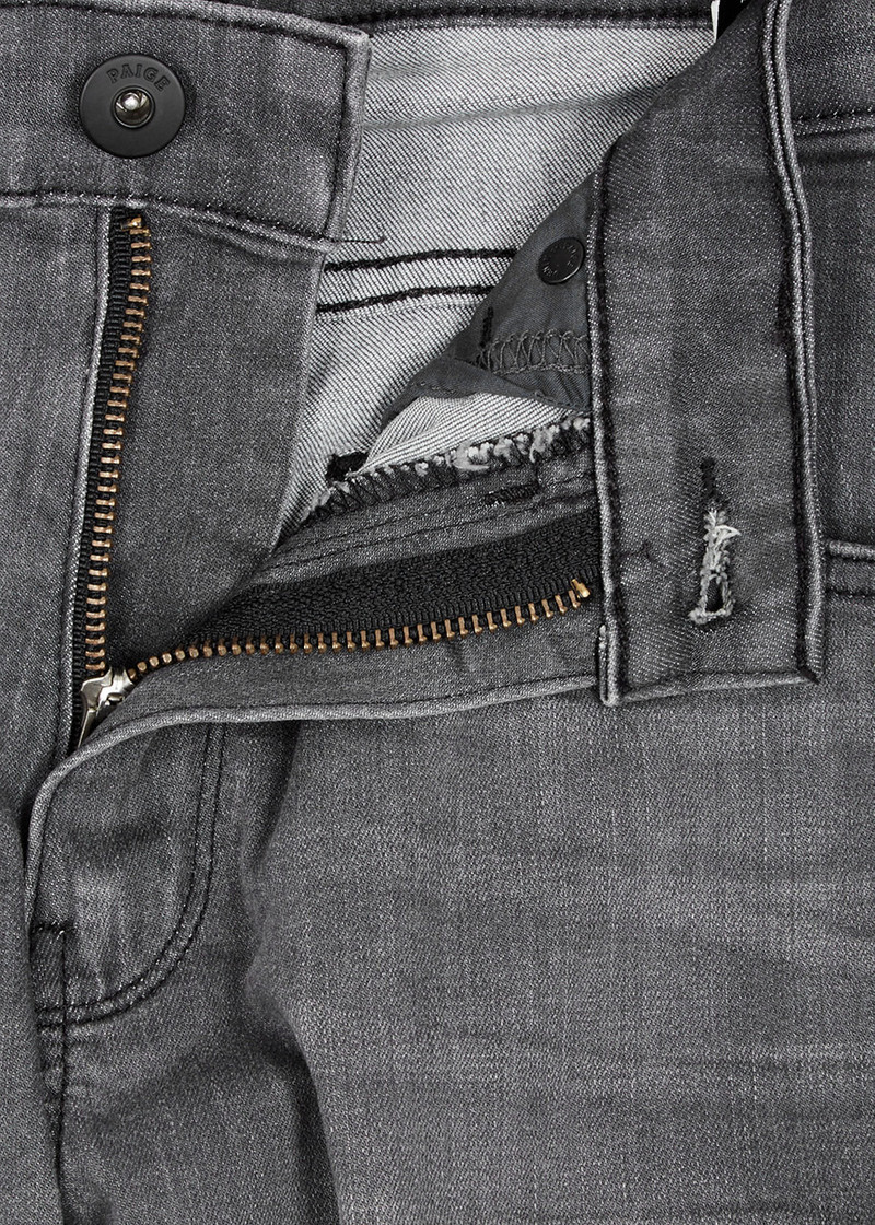 Paige Federal Grey Straight-leg Jeans 5