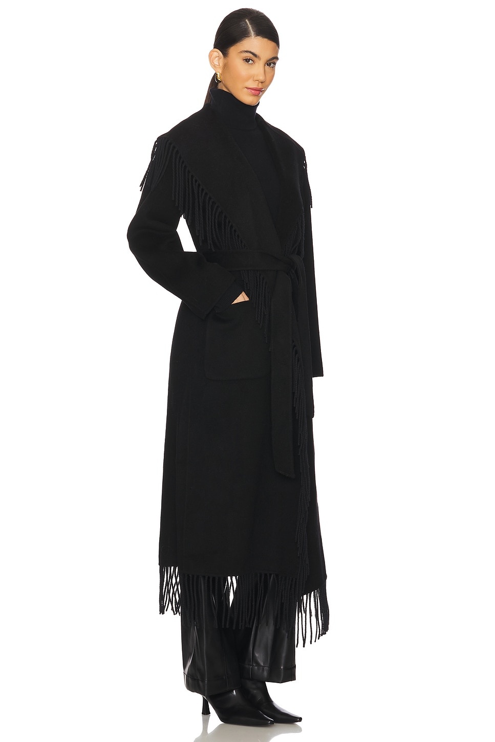 Carrie Fringe Robe Coat - 3