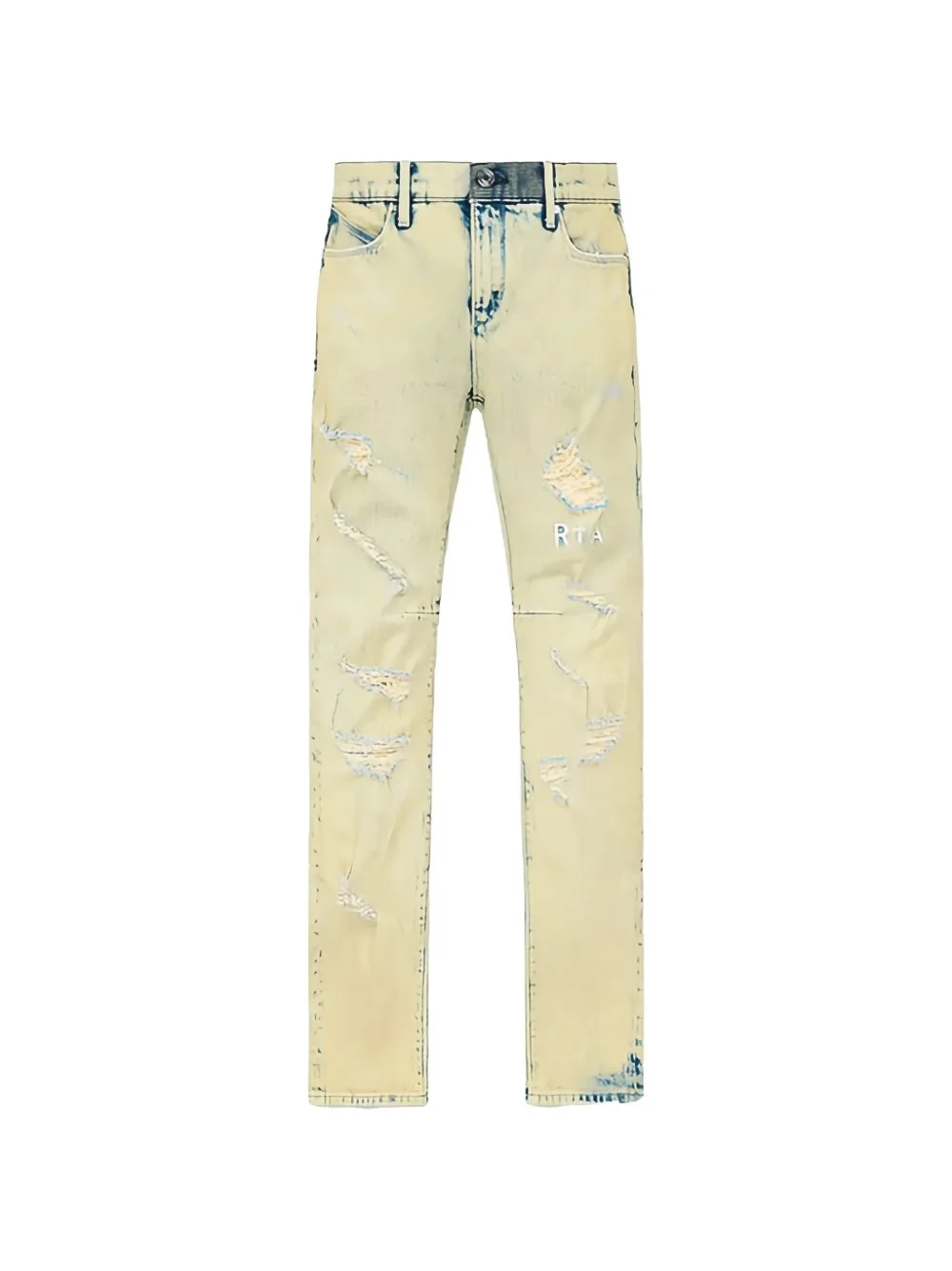 Clayton distressed-effect jeans - 1