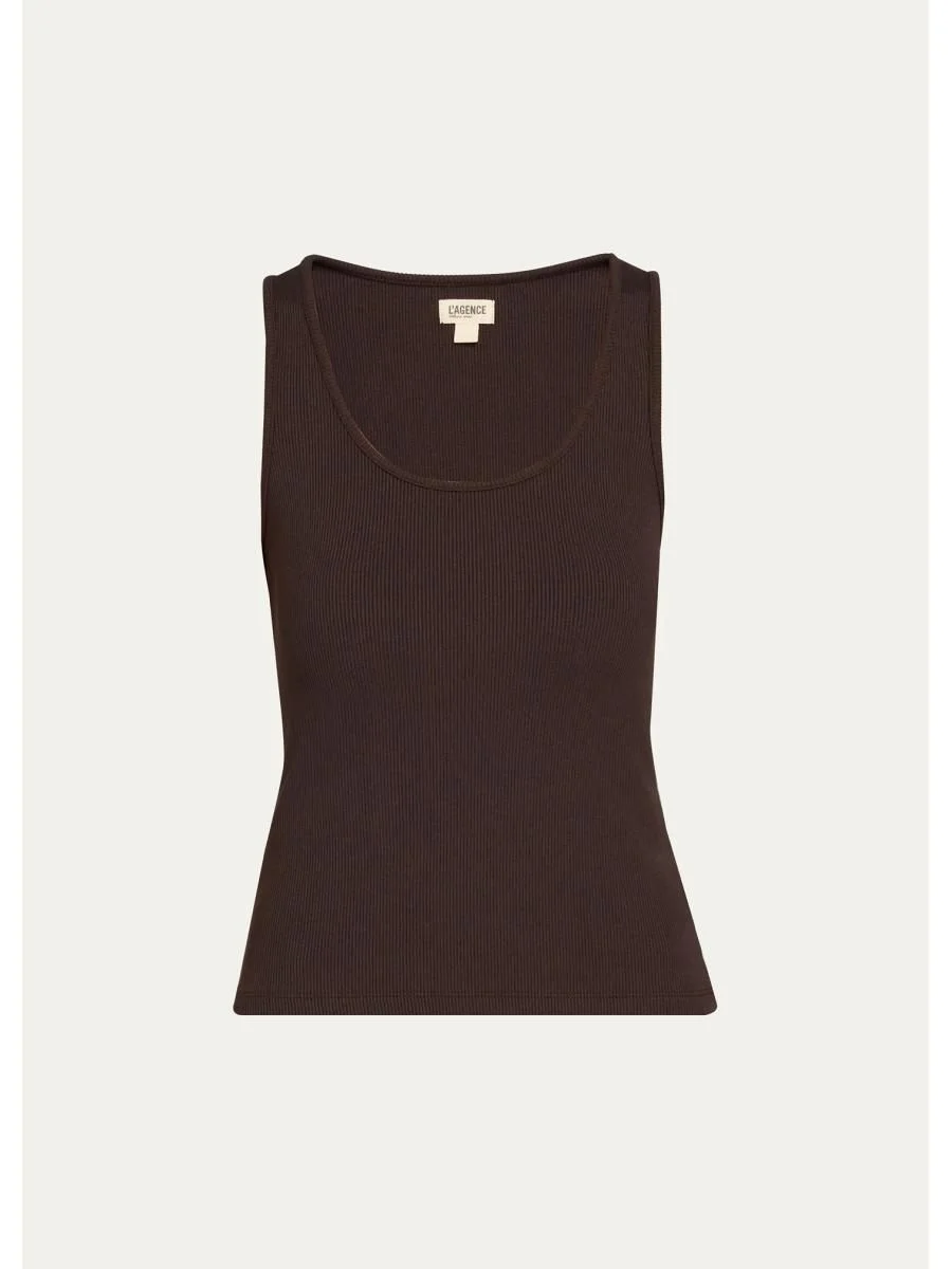 Adira Scoop-Neck Tank Top - 1