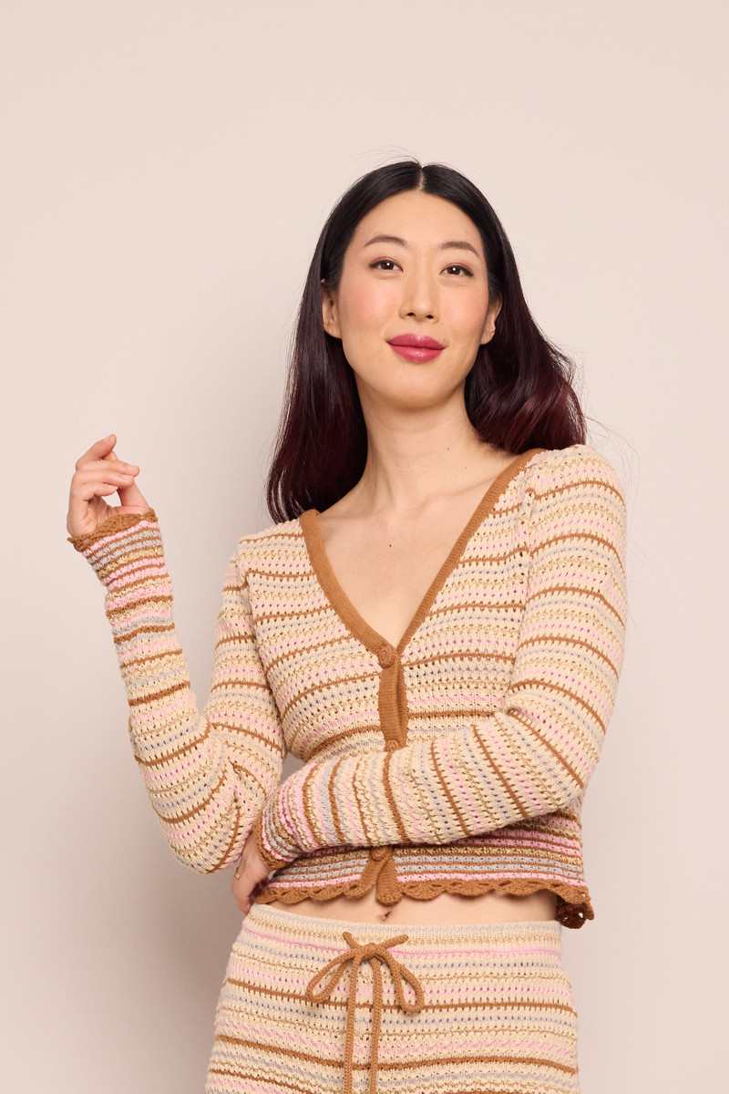 Cara Cara Lilana Cardigan
Sheer Shimmer, Hand-Crocheted Charm outlook