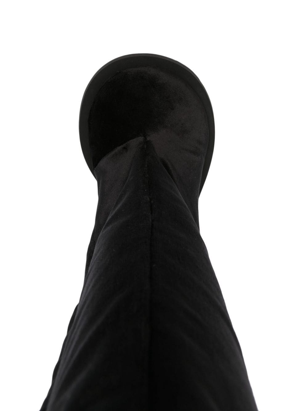 Love 115mm velvet mid-calf boots - 4
