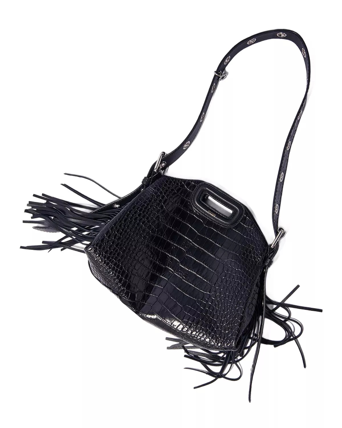 Miss M Mini Embossed Leather Bag - 10
