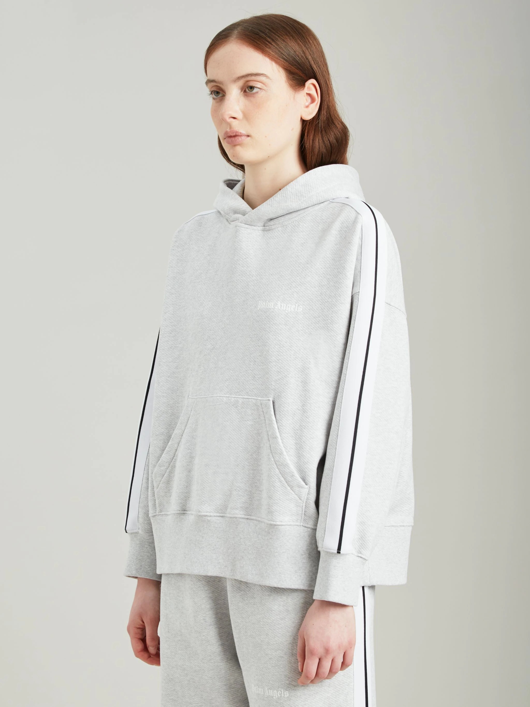 GREY TRACK HOODIE - 4