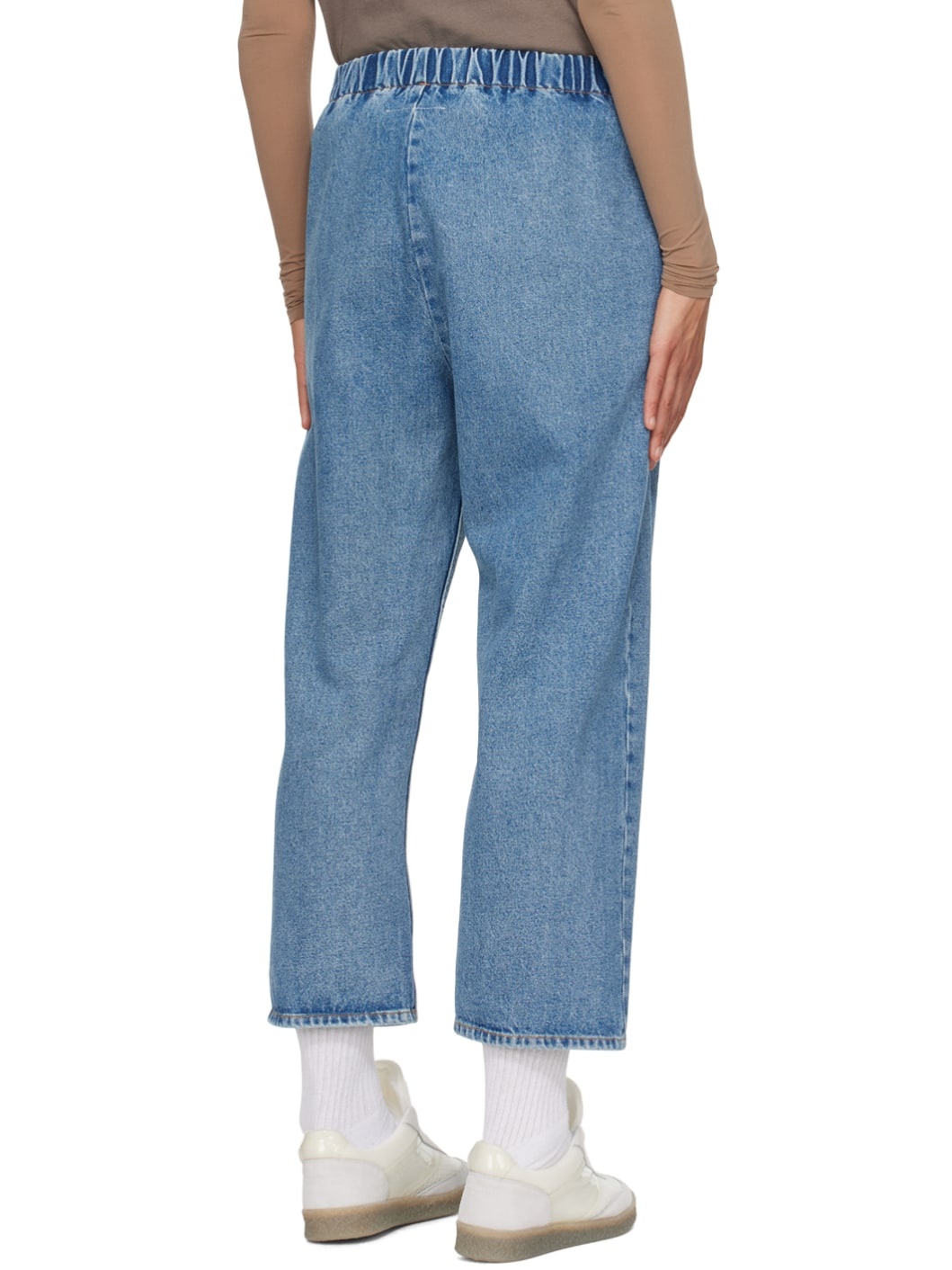 Blue Faded Jeans - 3