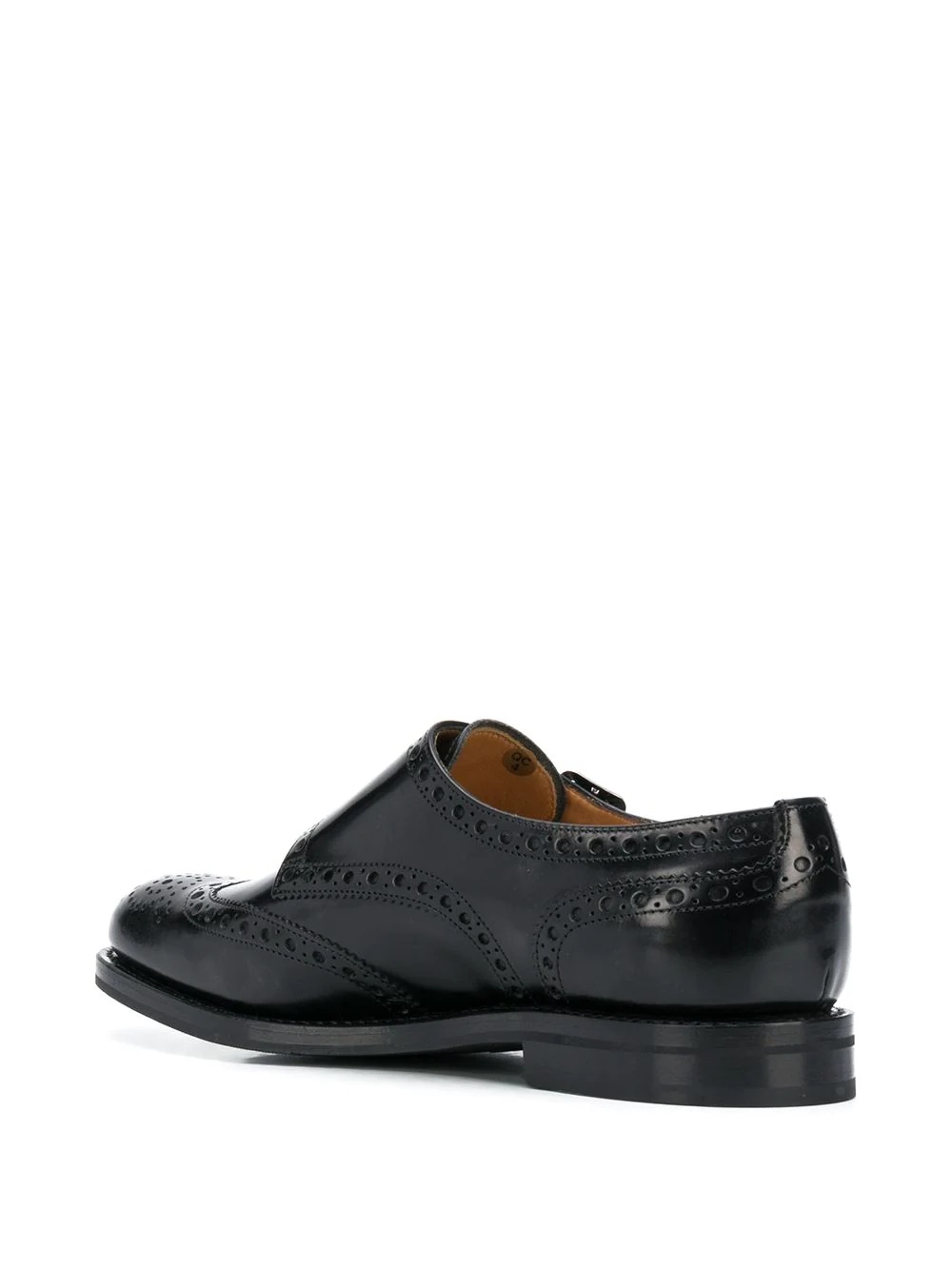 monk-strap brogue shoes - 3