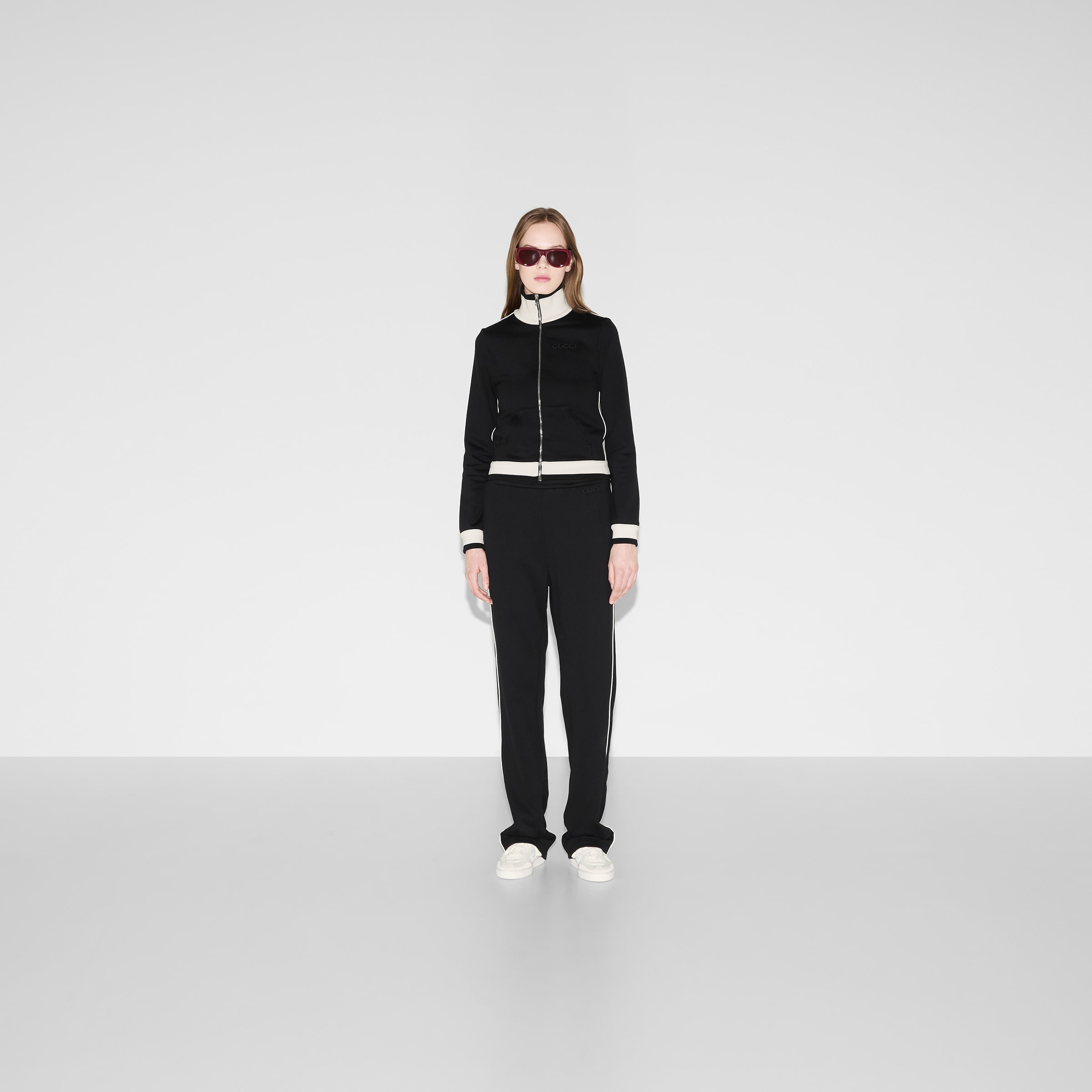 Cotton fleece zip jacket - 2
