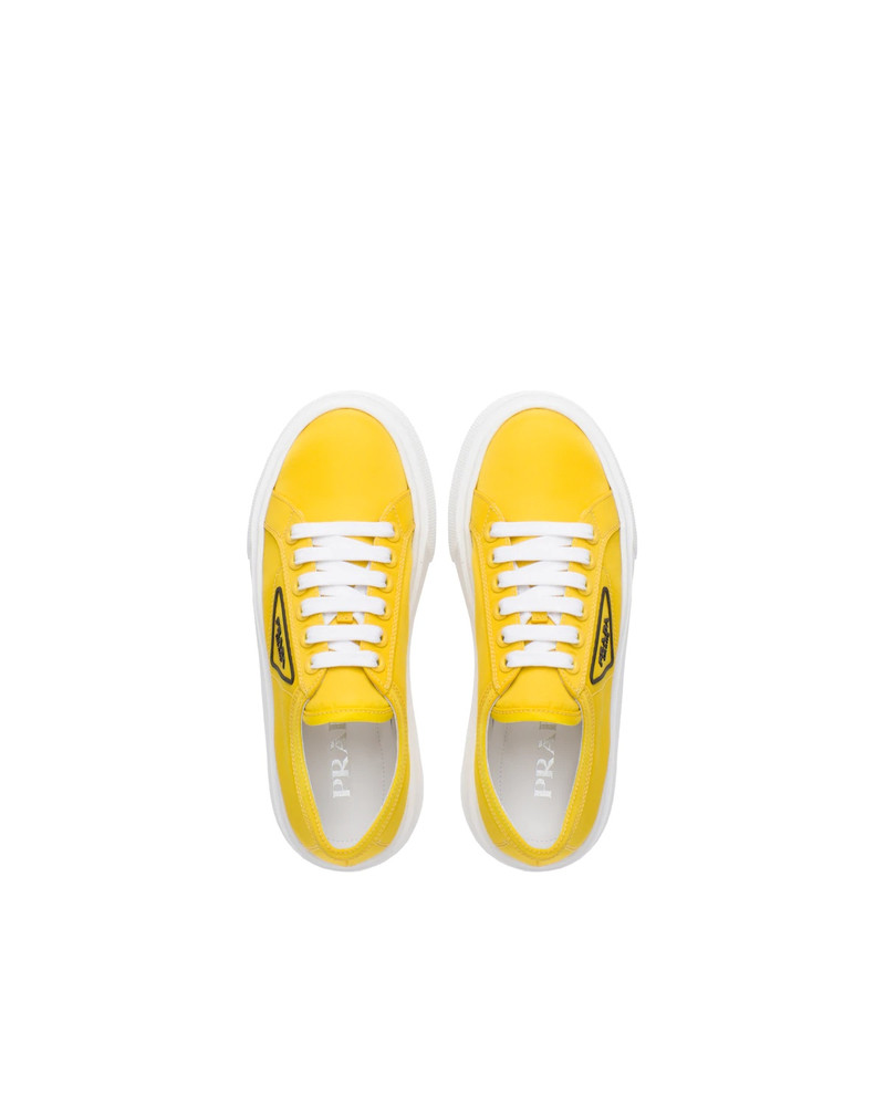 Prada Nylon gabardine sneakers outlook