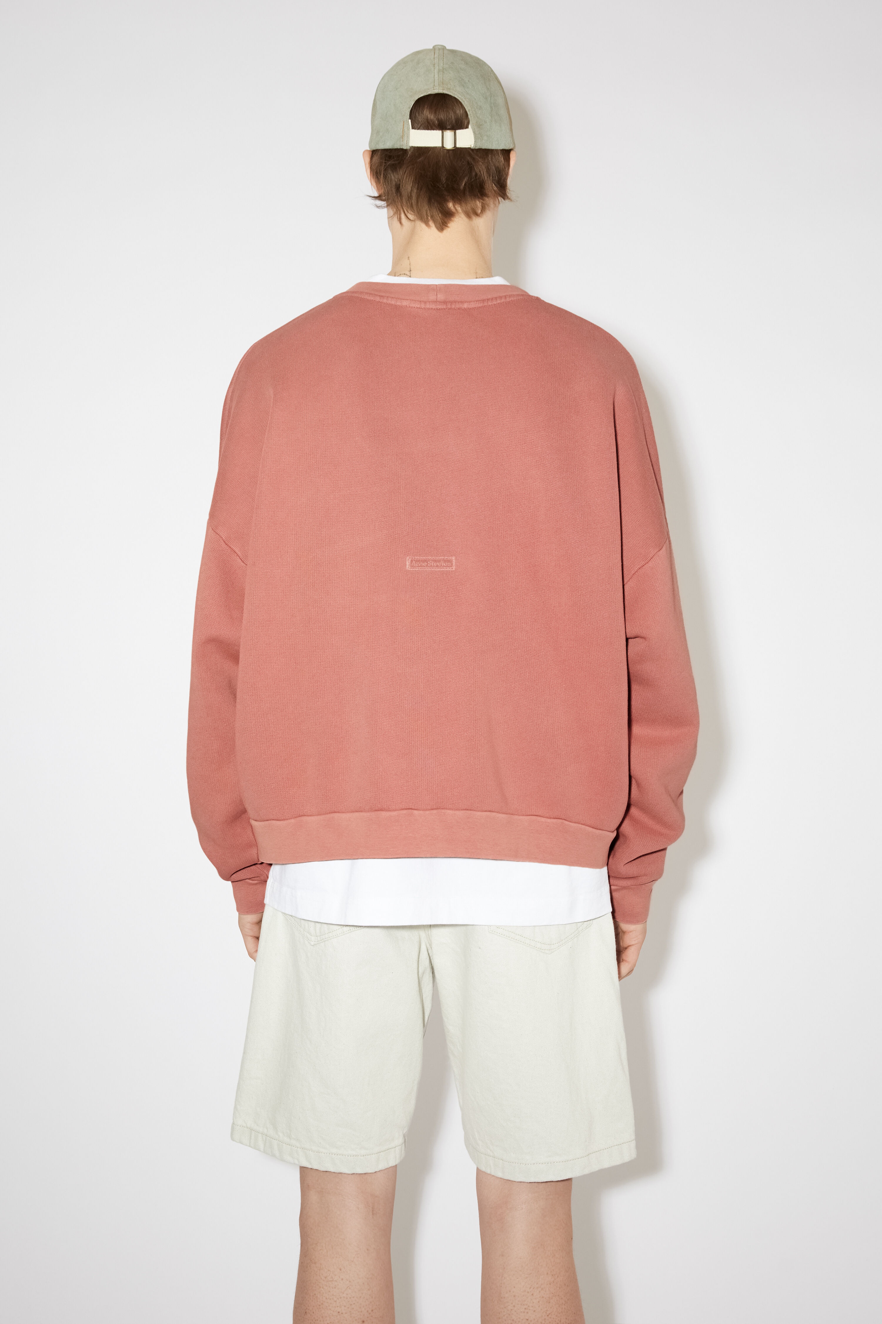 Crew neck sweater - Vintage Pink - 3
