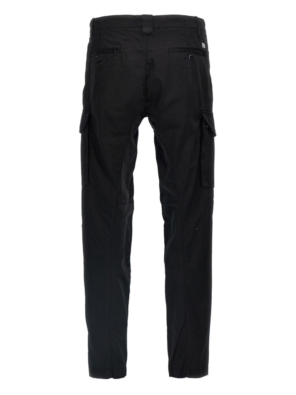 logo-patch cargo trousers - 2
