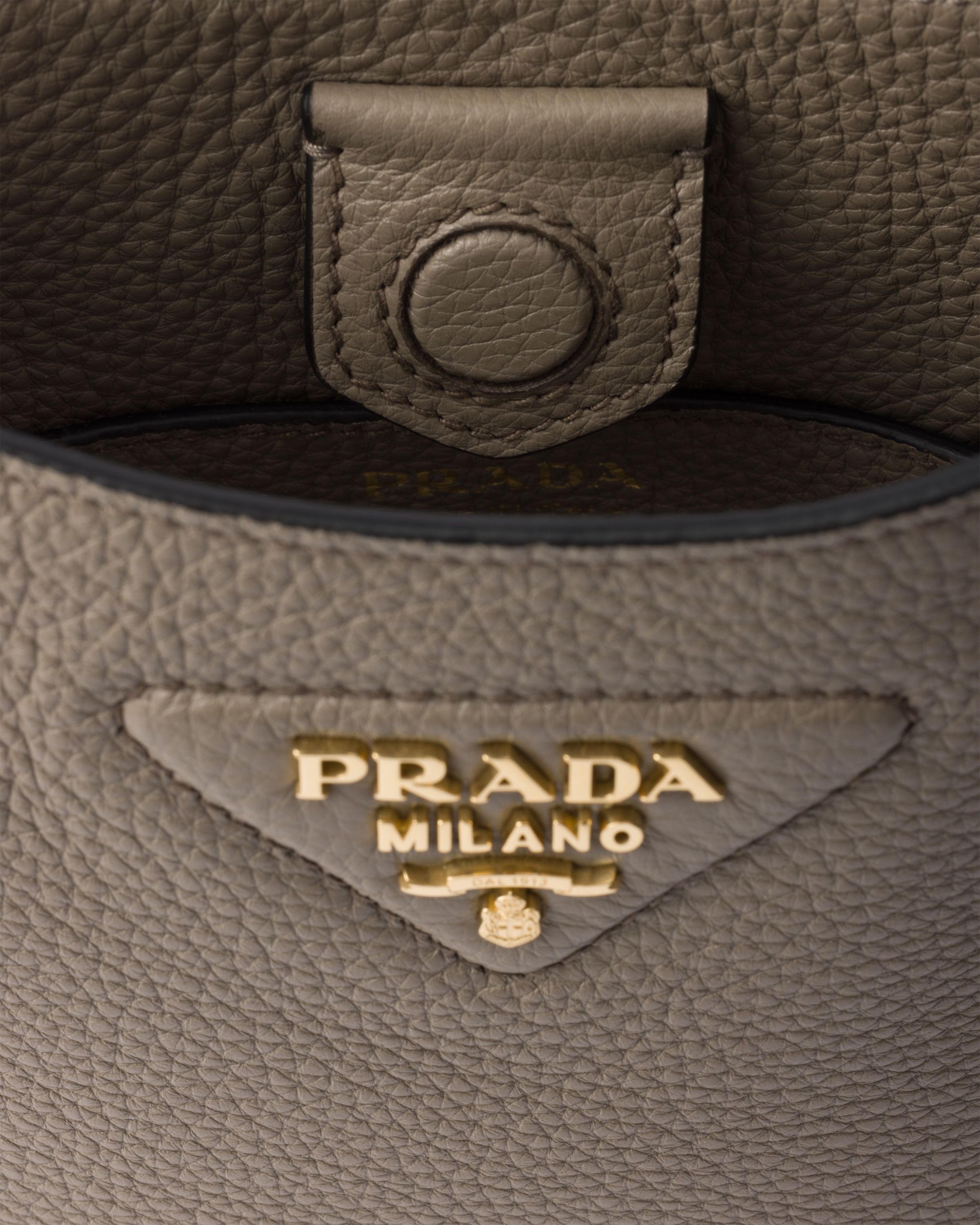 Leather mini shoulder bag - 4