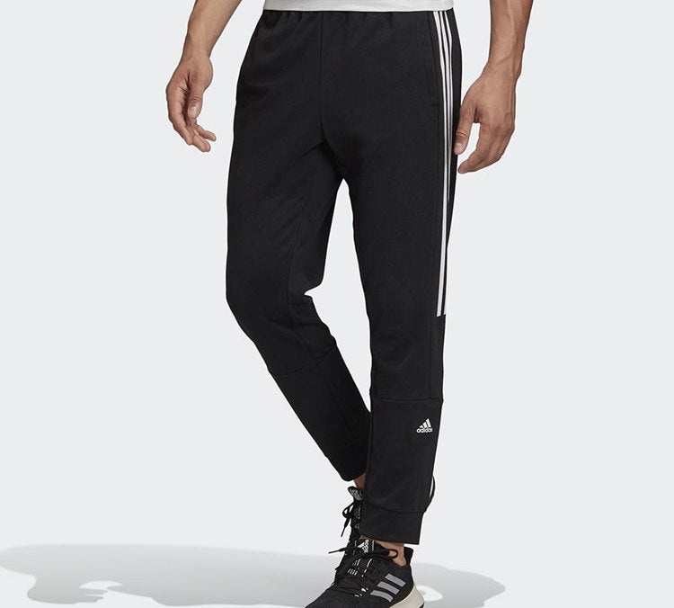 adidas M MH BOS TP SJ Training Series Sports Pants Black FM6813 - 5