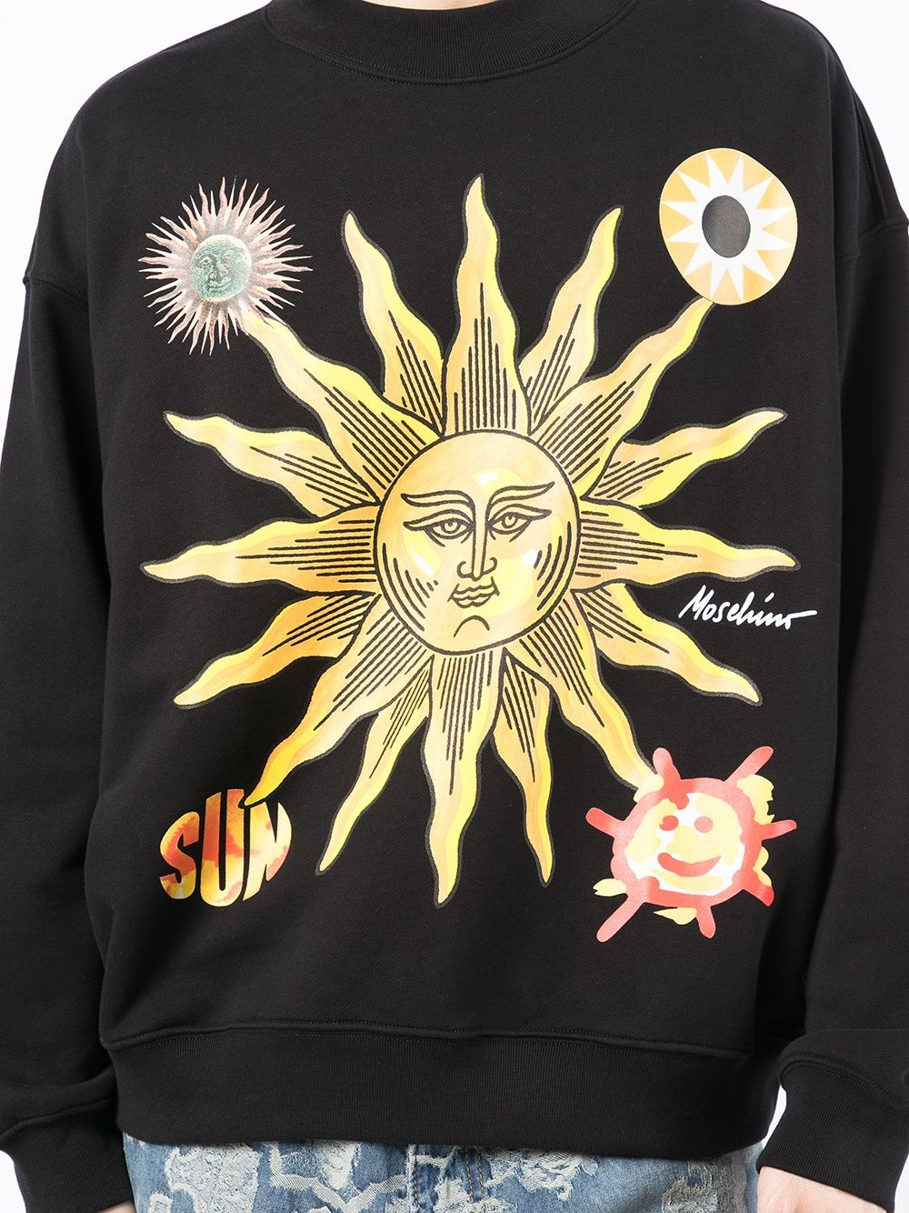 sun-print sweatshirt - 5