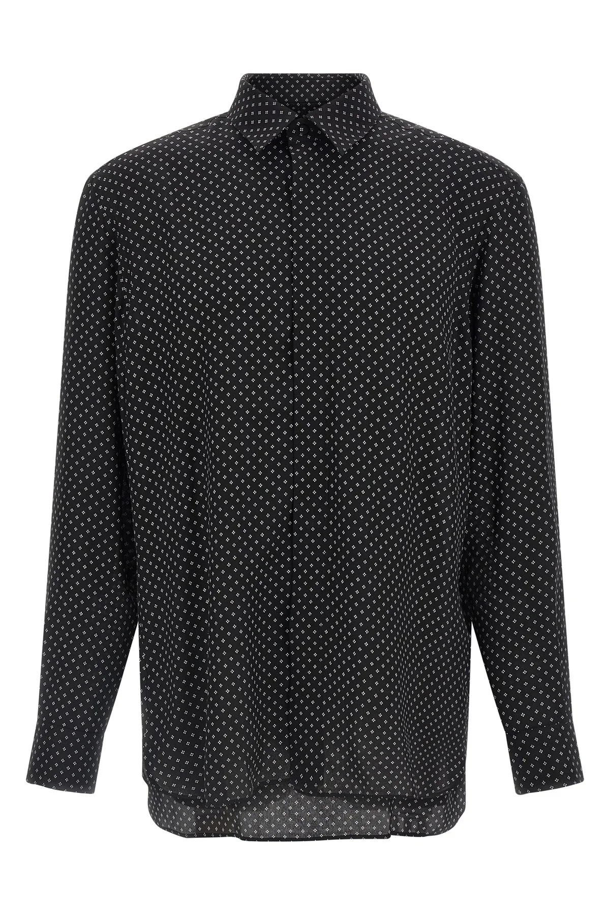 Micro-Print Shirt - 1
