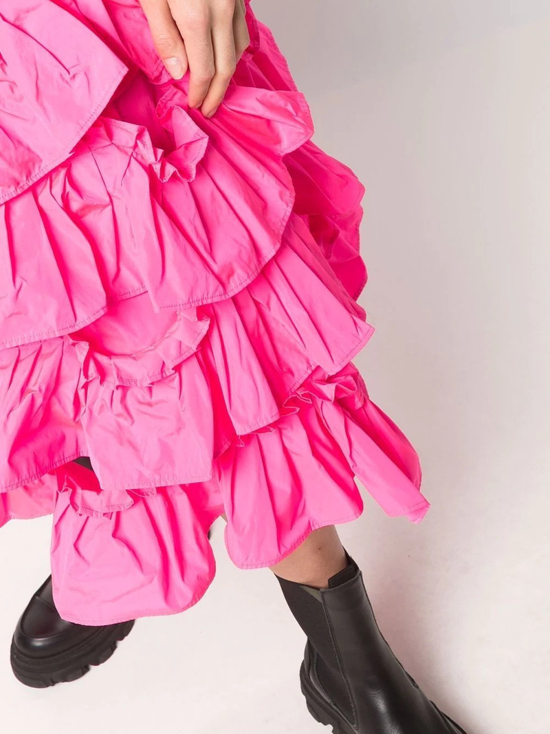 ruffled A-line skirt 5